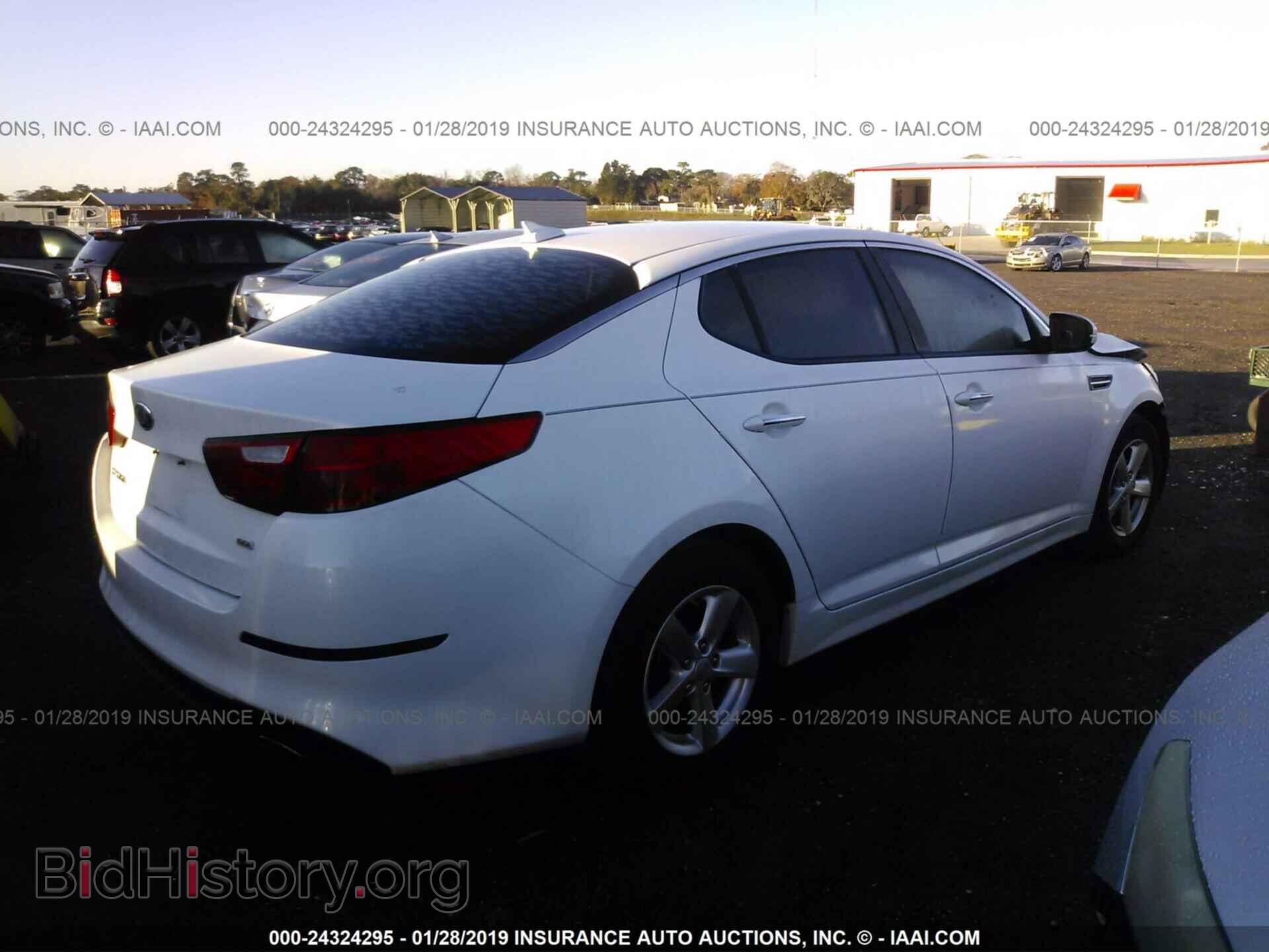 2015 KIA OPTIMA - VIN: KNAGM4A77F5554103 - Фото 4