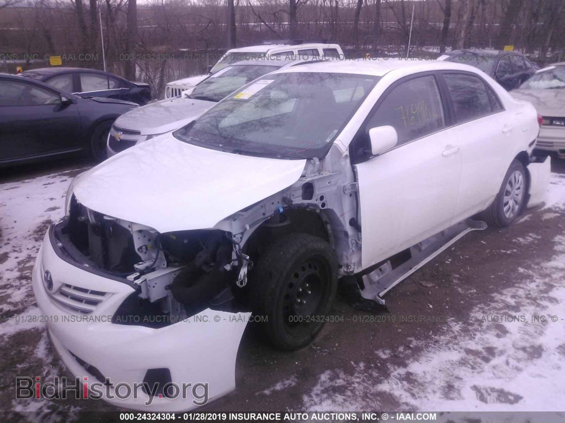 2013 TOYOTA COROLLA - VIN: 2T1BU4EE9DC012040 - Фото 2