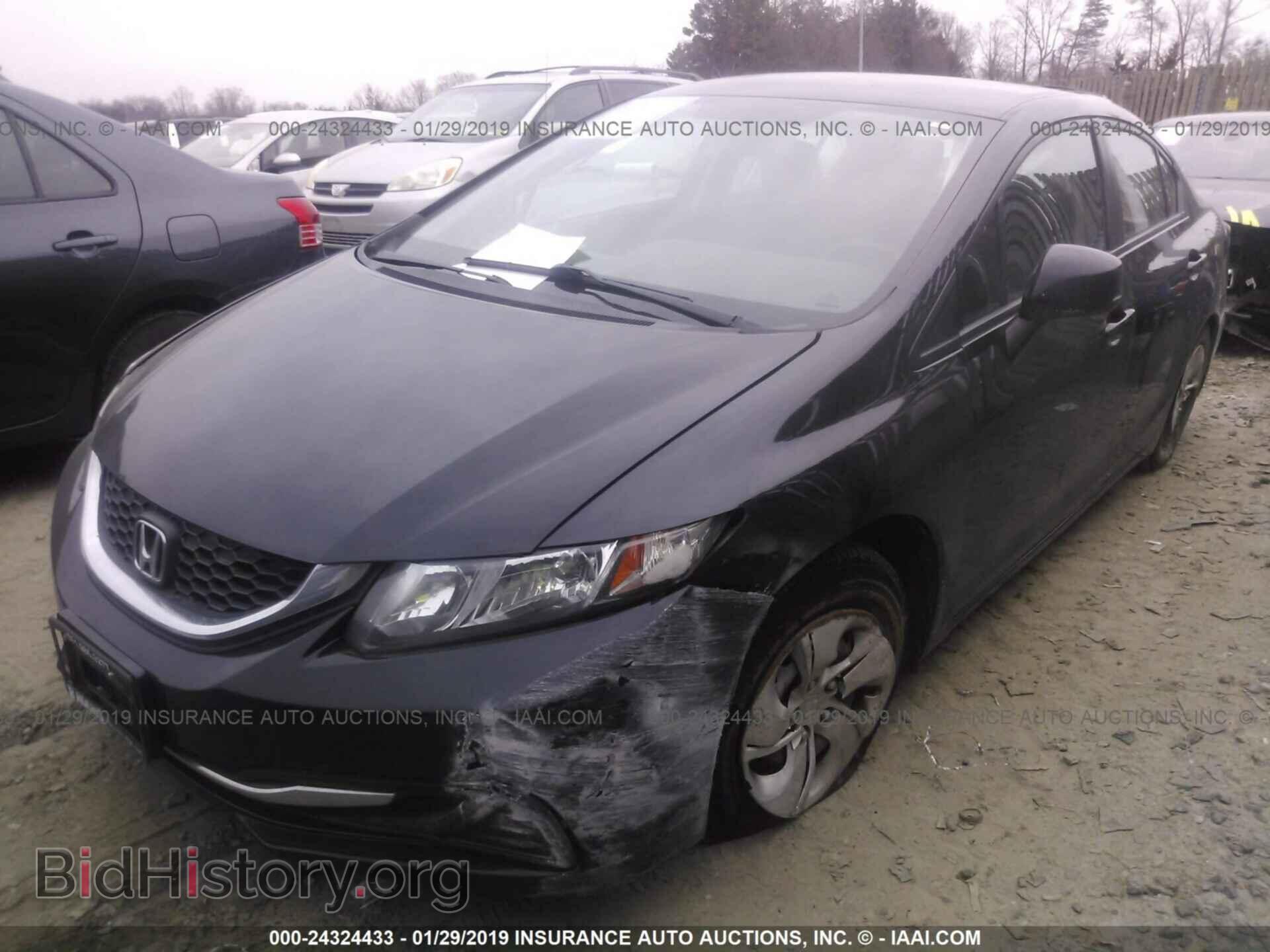 2013 HONDA CIVIC - VIN: 19XFB2F56DE295024 - Фото 2
