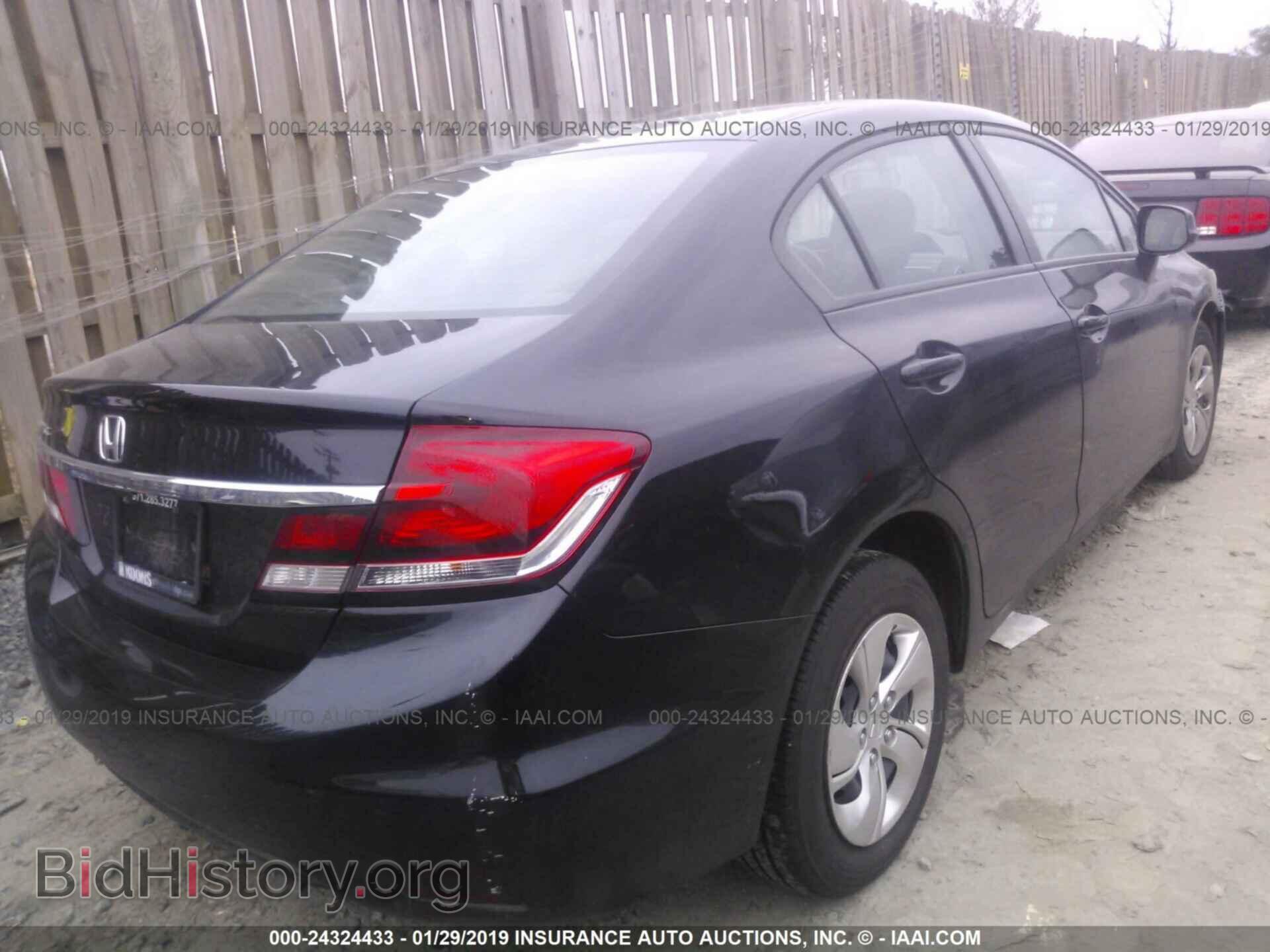 2013 HONDA CIVIC - VIN: 19XFB2F56DE295024 - Фото 4