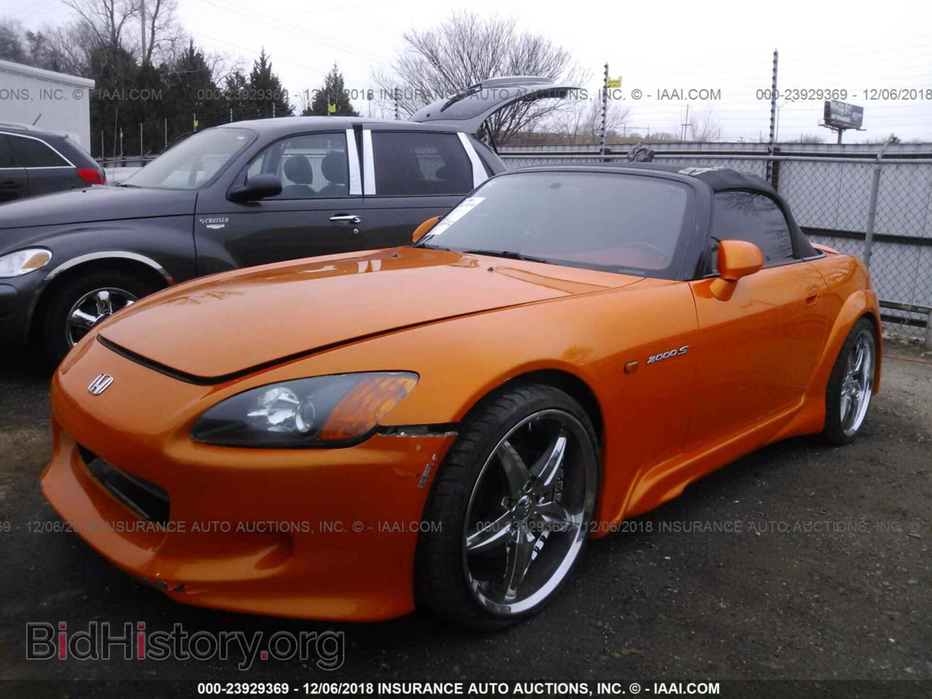 2005 HONDA S2000 - VIN: JHMAP21475S001671 - Фото 2
