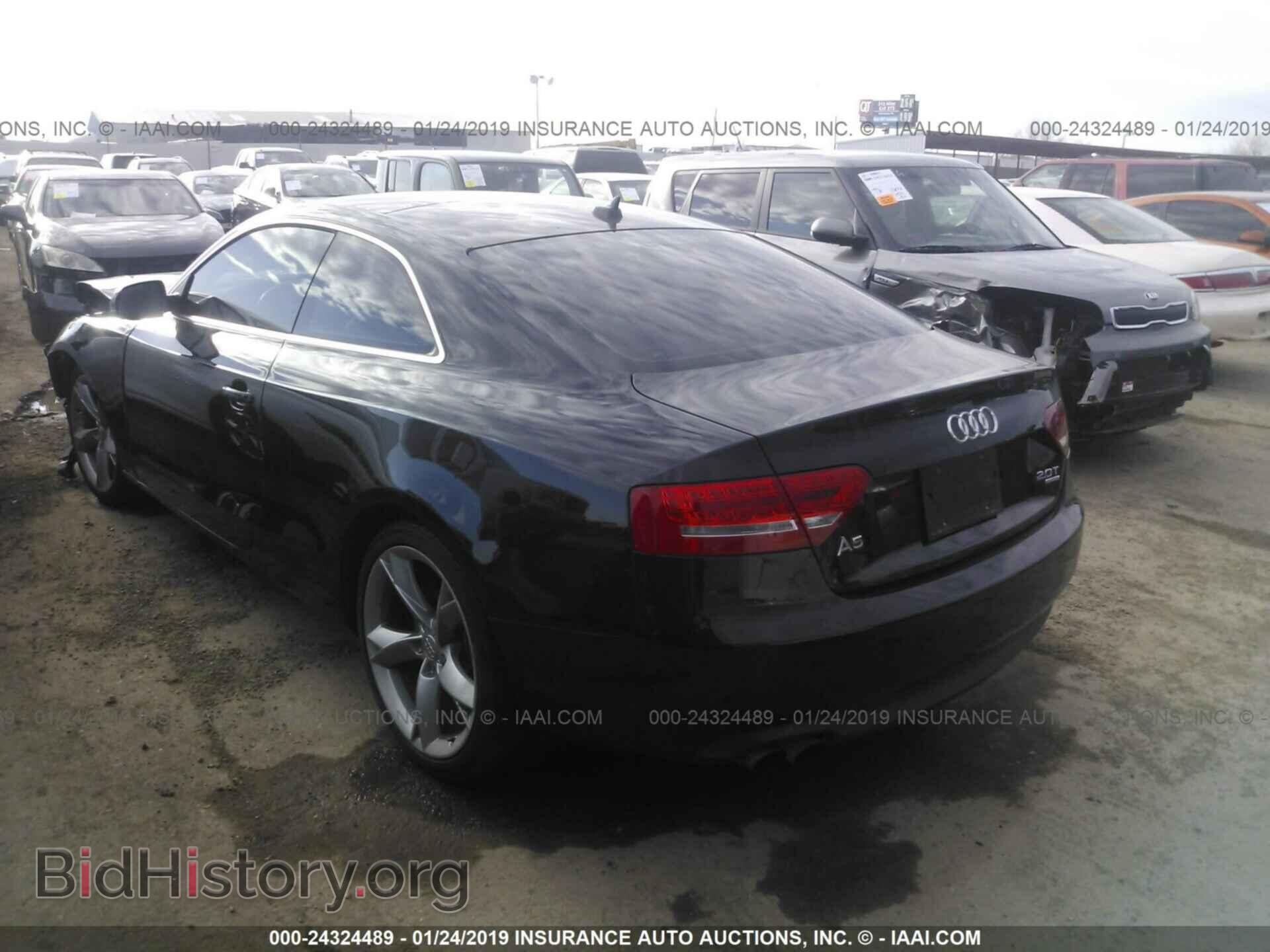 2012 AUDI A5 - VIN: WAULFAFR8CA021617 - Фото 3