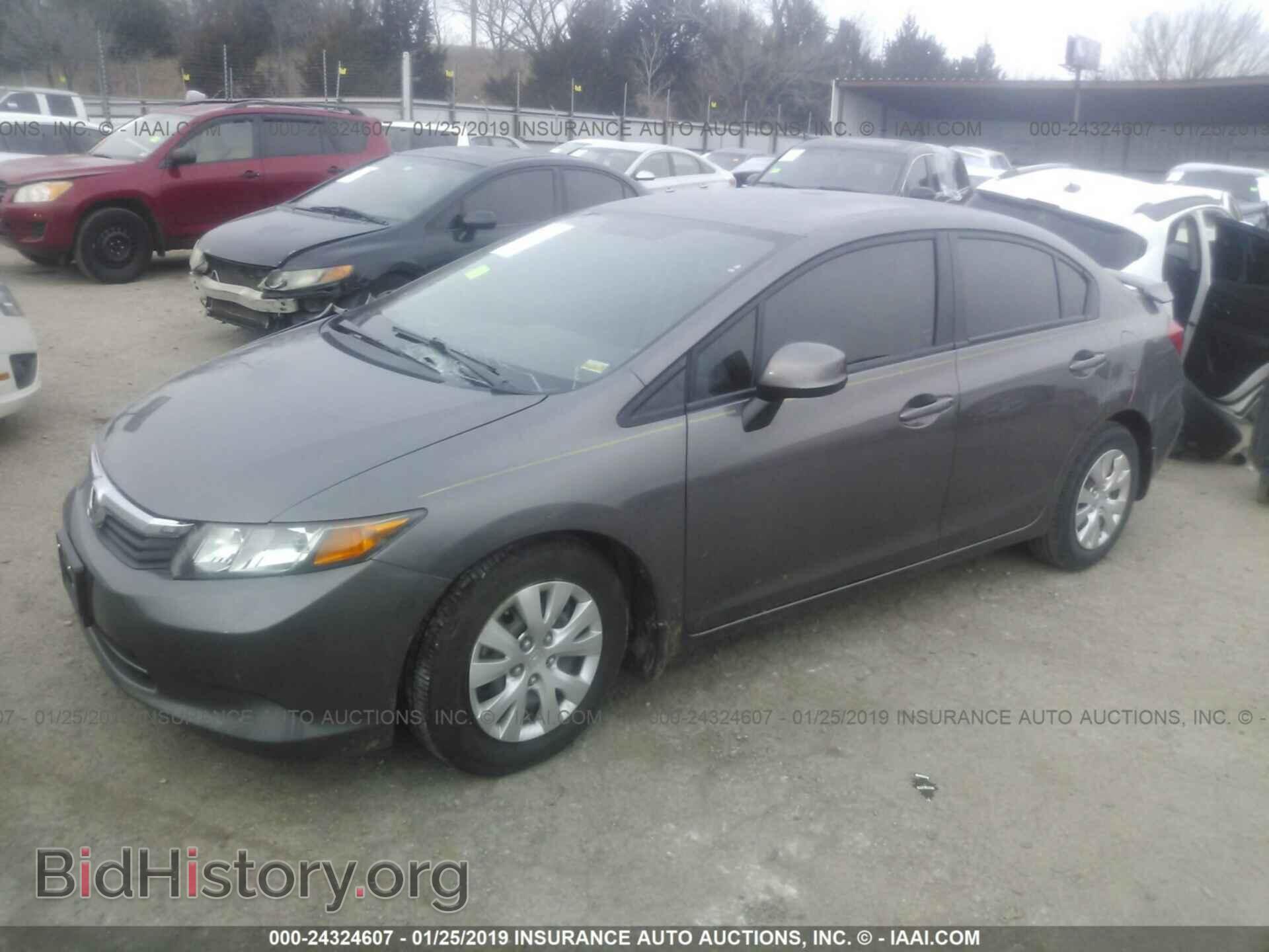 2012 HONDA CIVIC - VIN: 19XFB2F59CE078310 - Photo 2