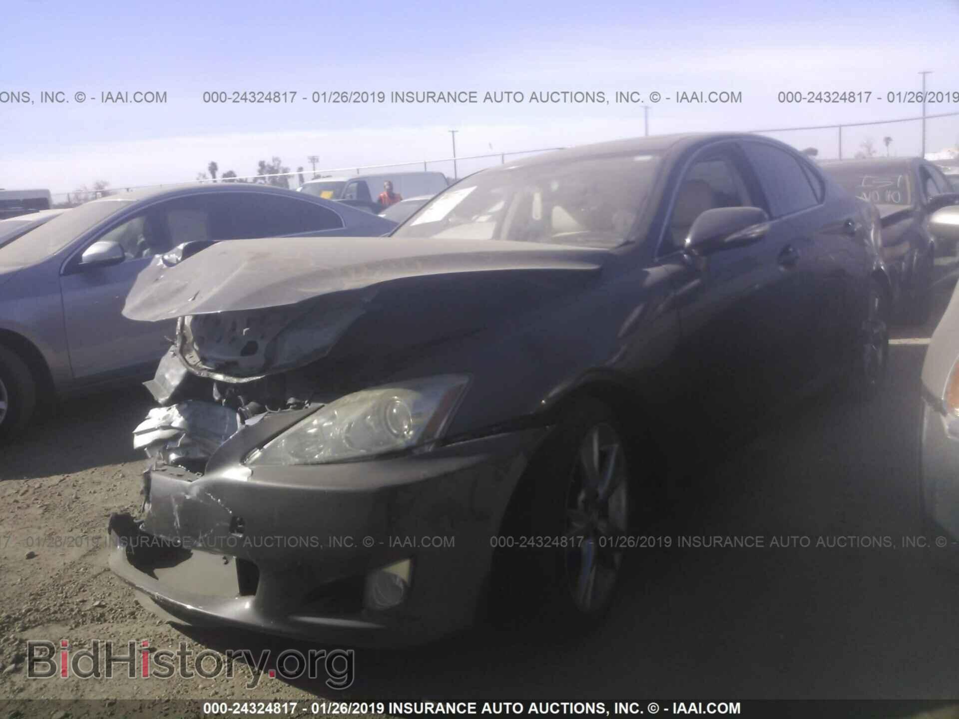 2009 LEXUS IS - VIN: JTHBK262495091120 - Фото 2