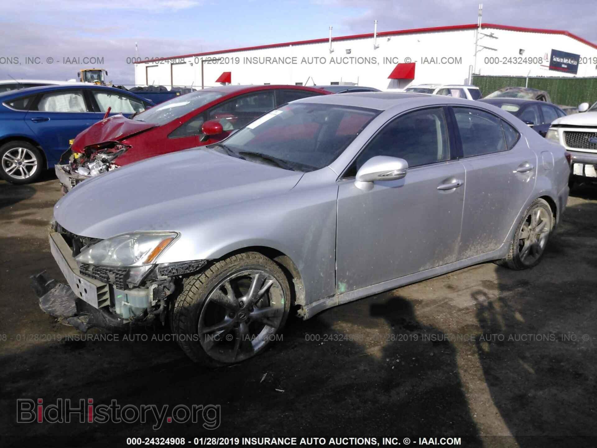 2009 LEXUS IS - VIN: JTHBE262X92016592 - Фото 2