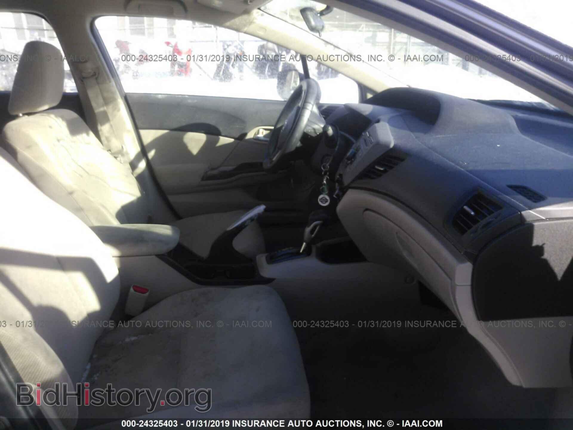 2012 HONDA CIVIC - VIN: 19XFB2F54CE074195 - Фото 5