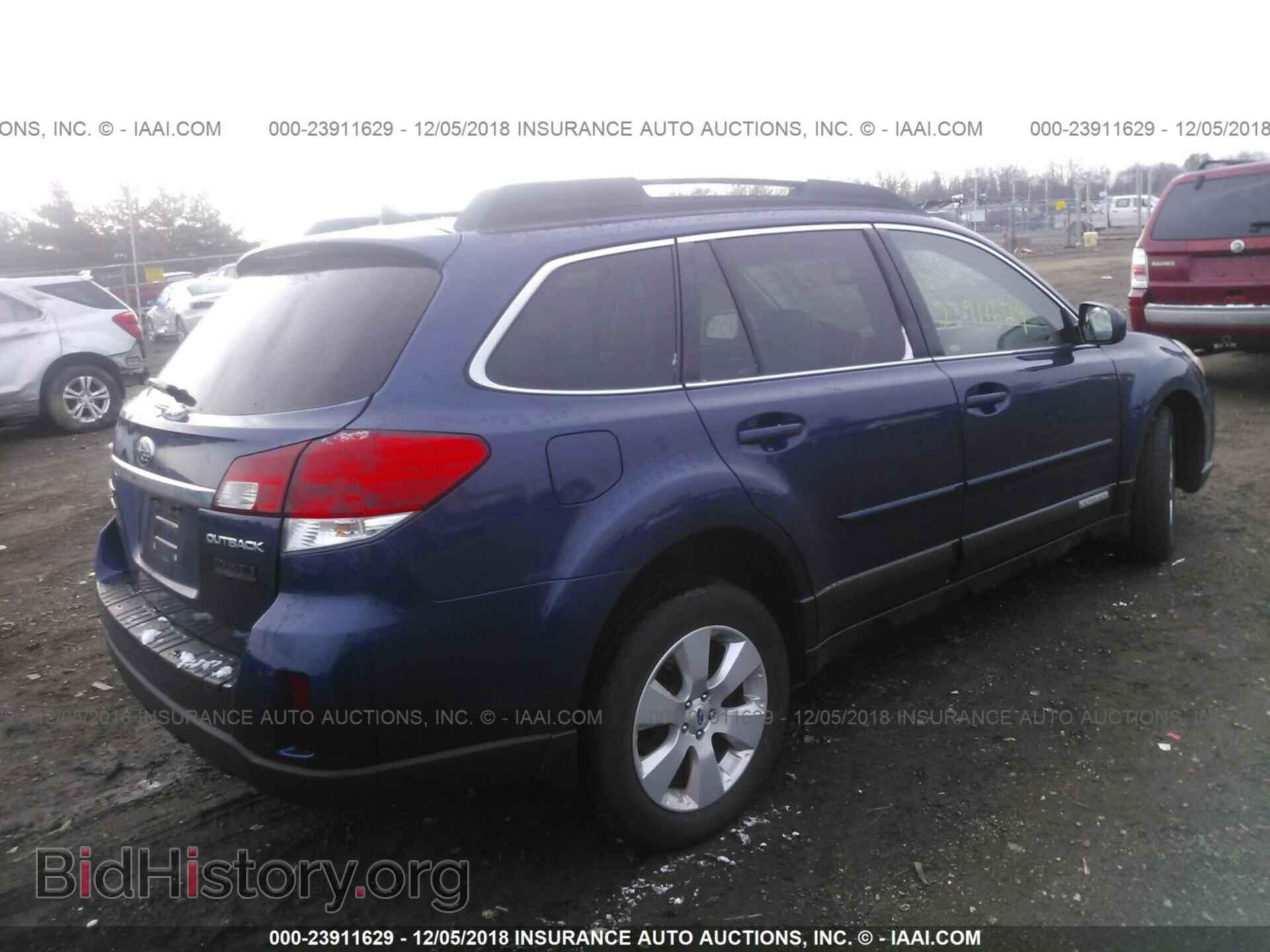2011 SUBARU OUTBACK - VIN: 4S4BRCLC5B3434532 - Фото 4
