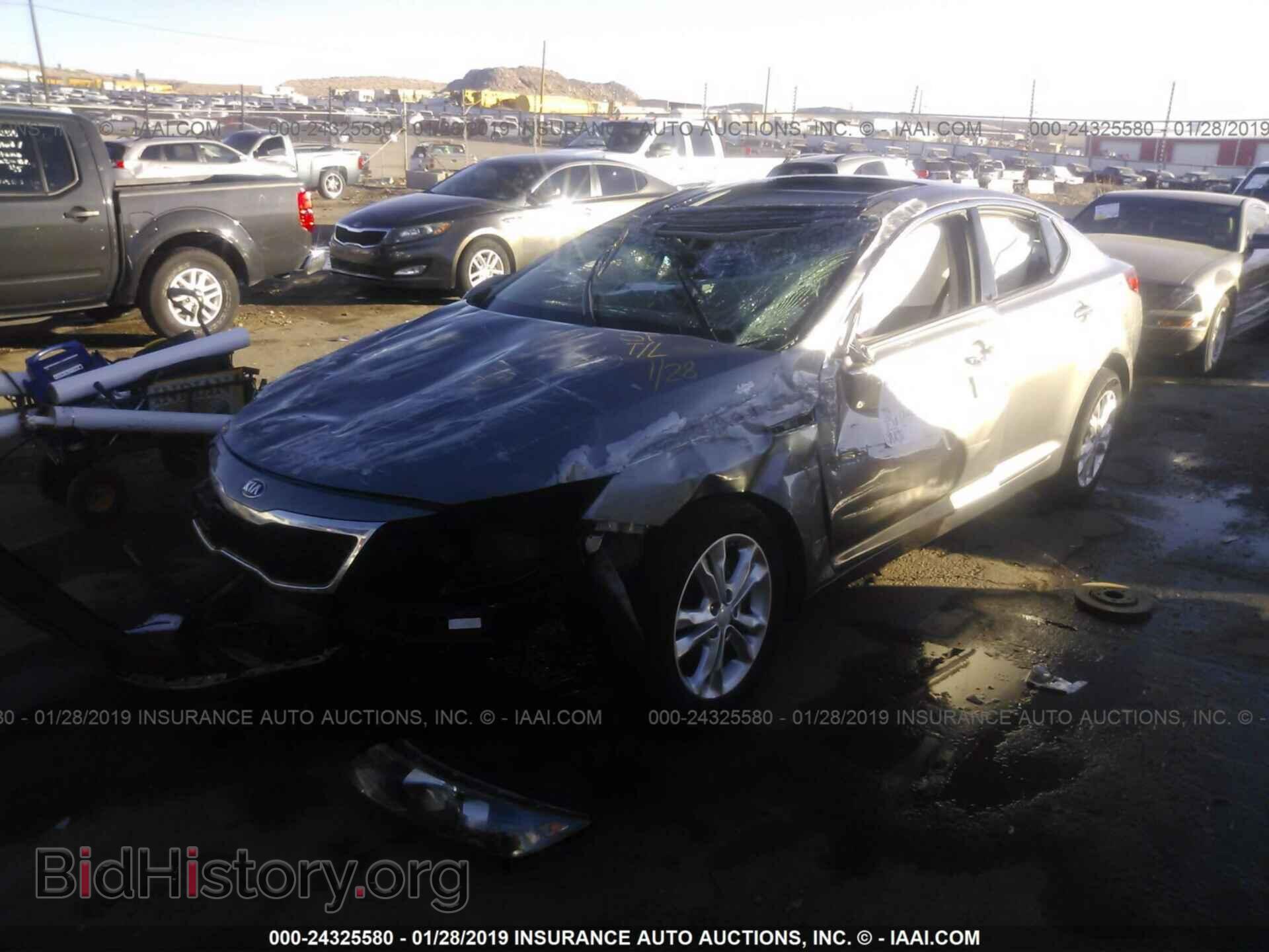 2013 KIA OPTIMA - VIN: 5XXGN4A76DG142652 - Фото 2
