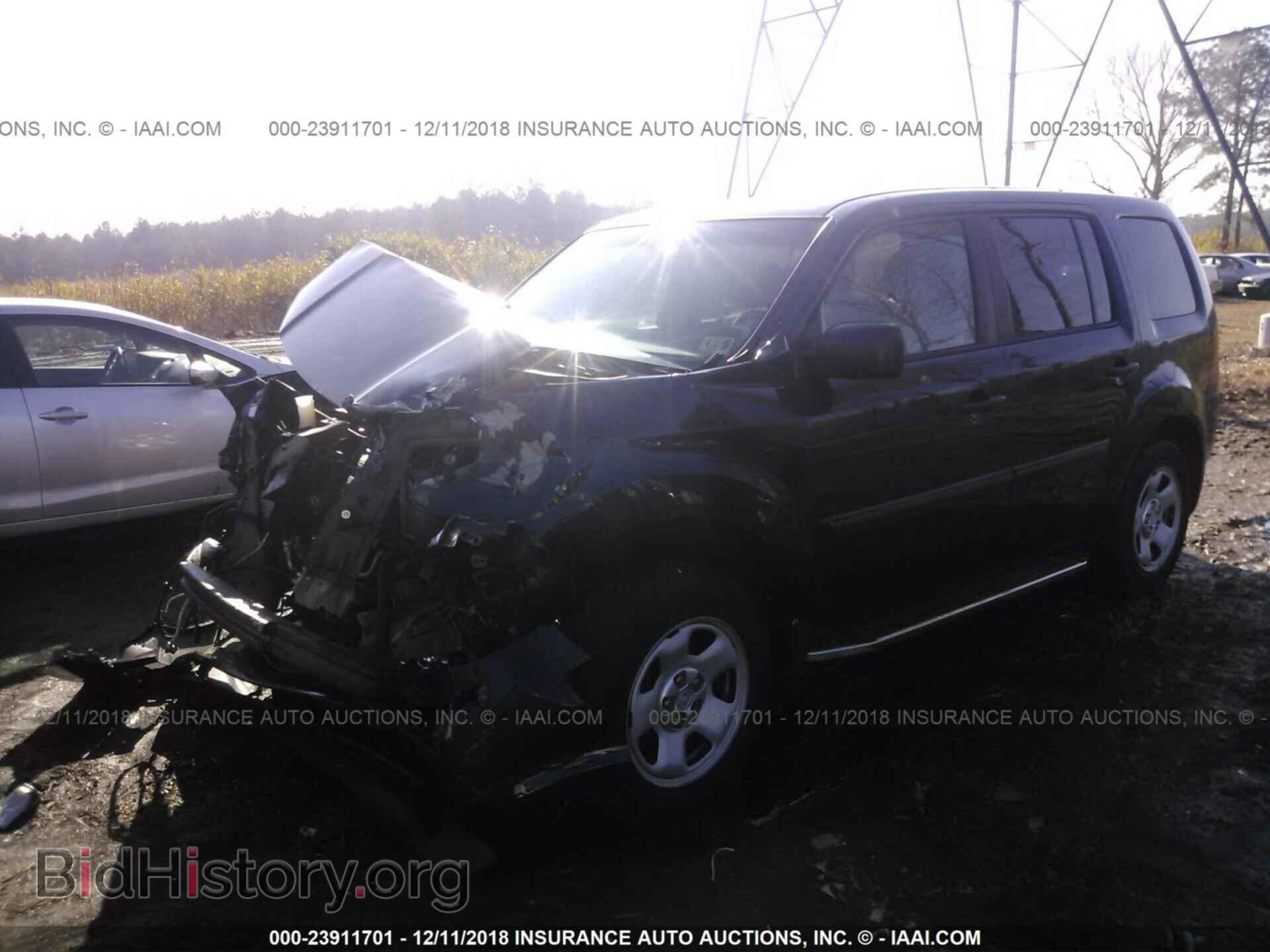 2012 HONDA PILOT - VIN: 5FNYF3H23CB028986 - Фото 2