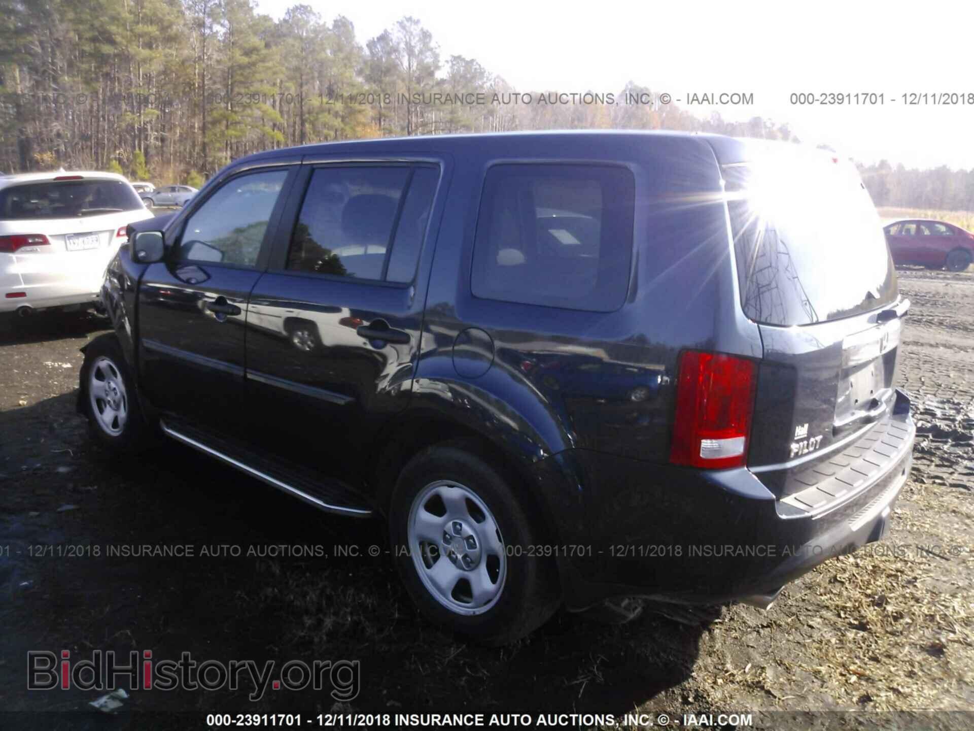 2012 HONDA PILOT - VIN: 5FNYF3H23CB028986 - Фото 3