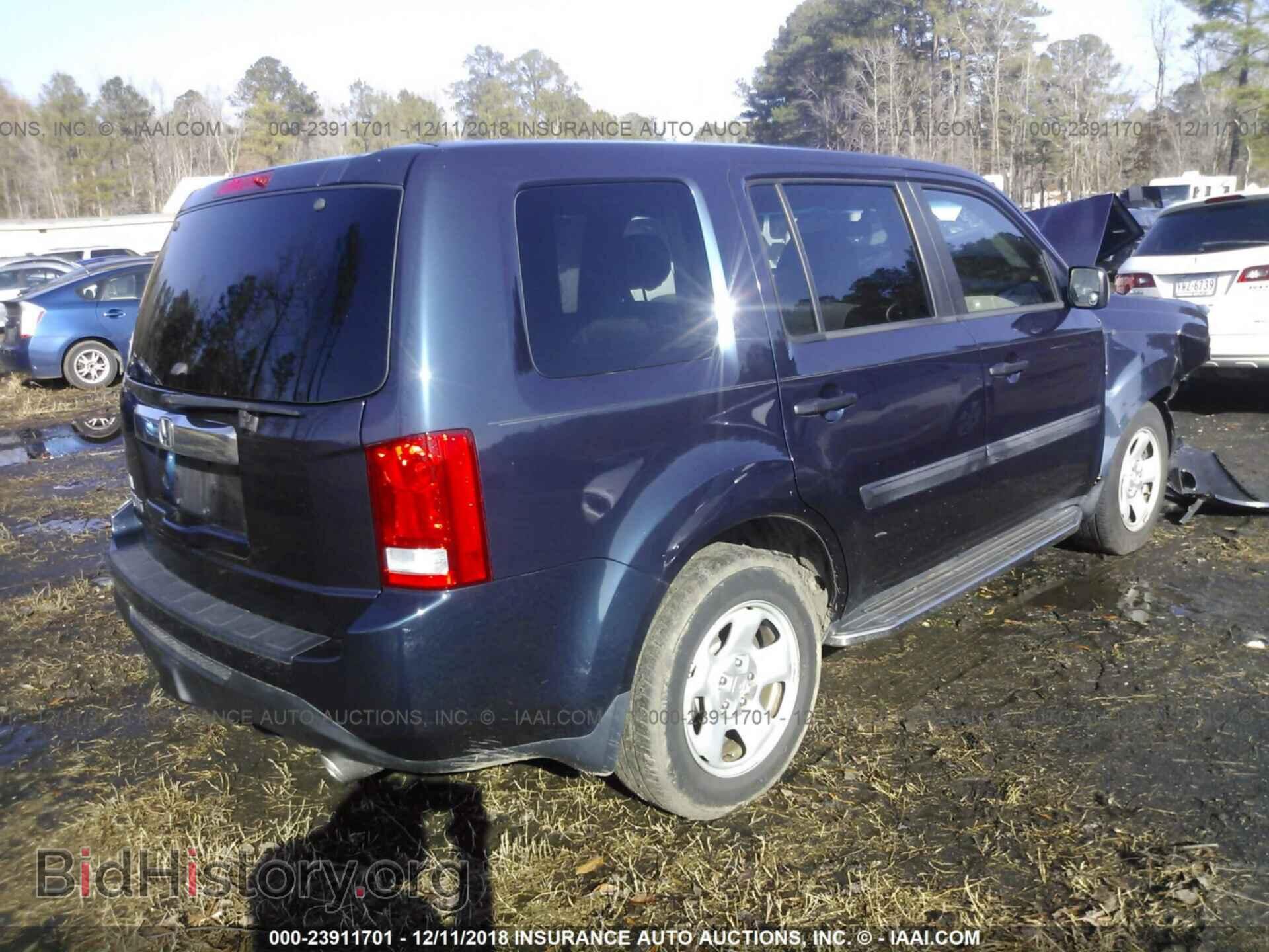 2012 HONDA PILOT - VIN: 5FNYF3H23CB028986 - Фото 4