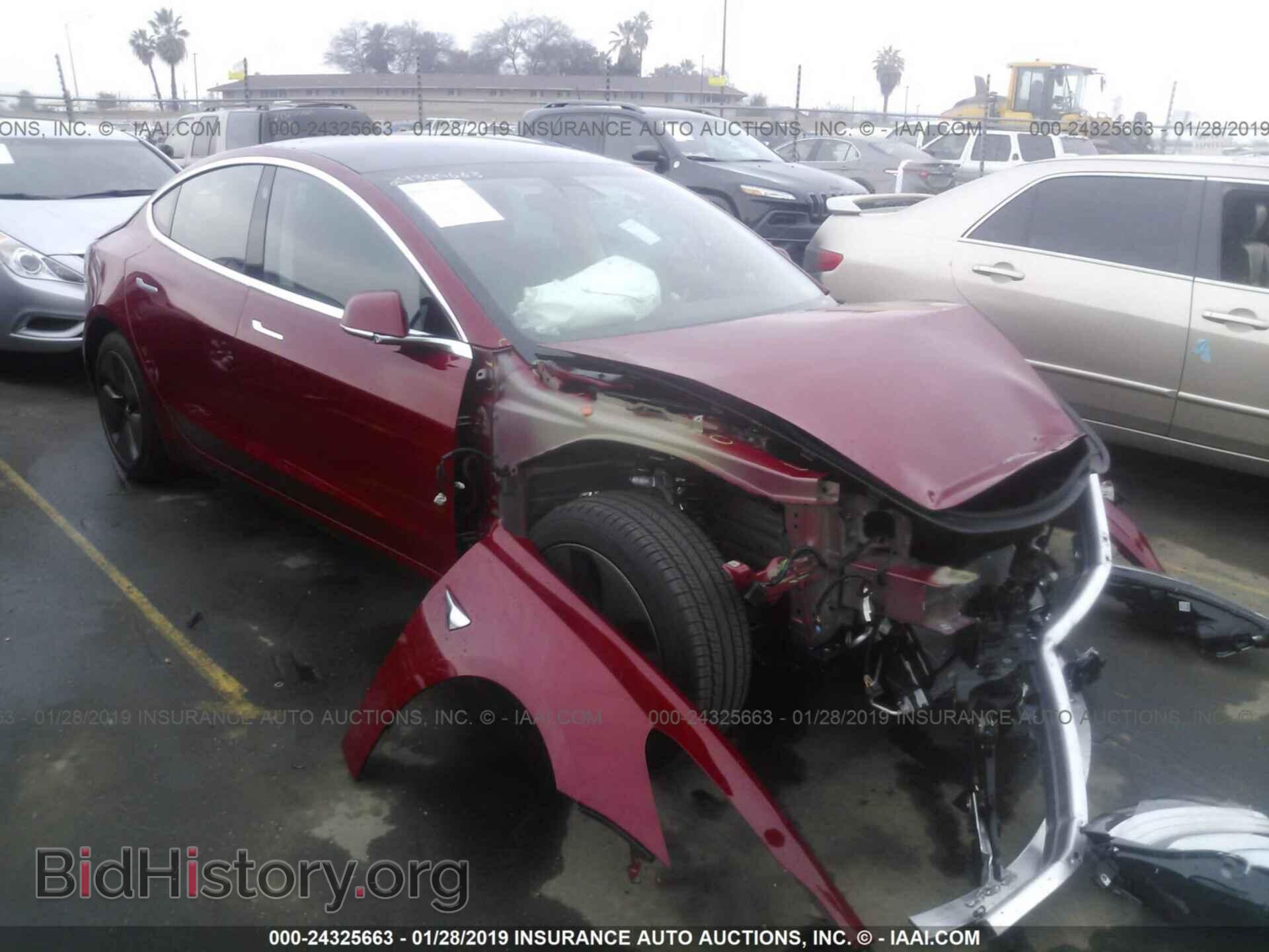 Photo 5YJ3E1EA5JF159315 - TESLA MODEL 3 2018