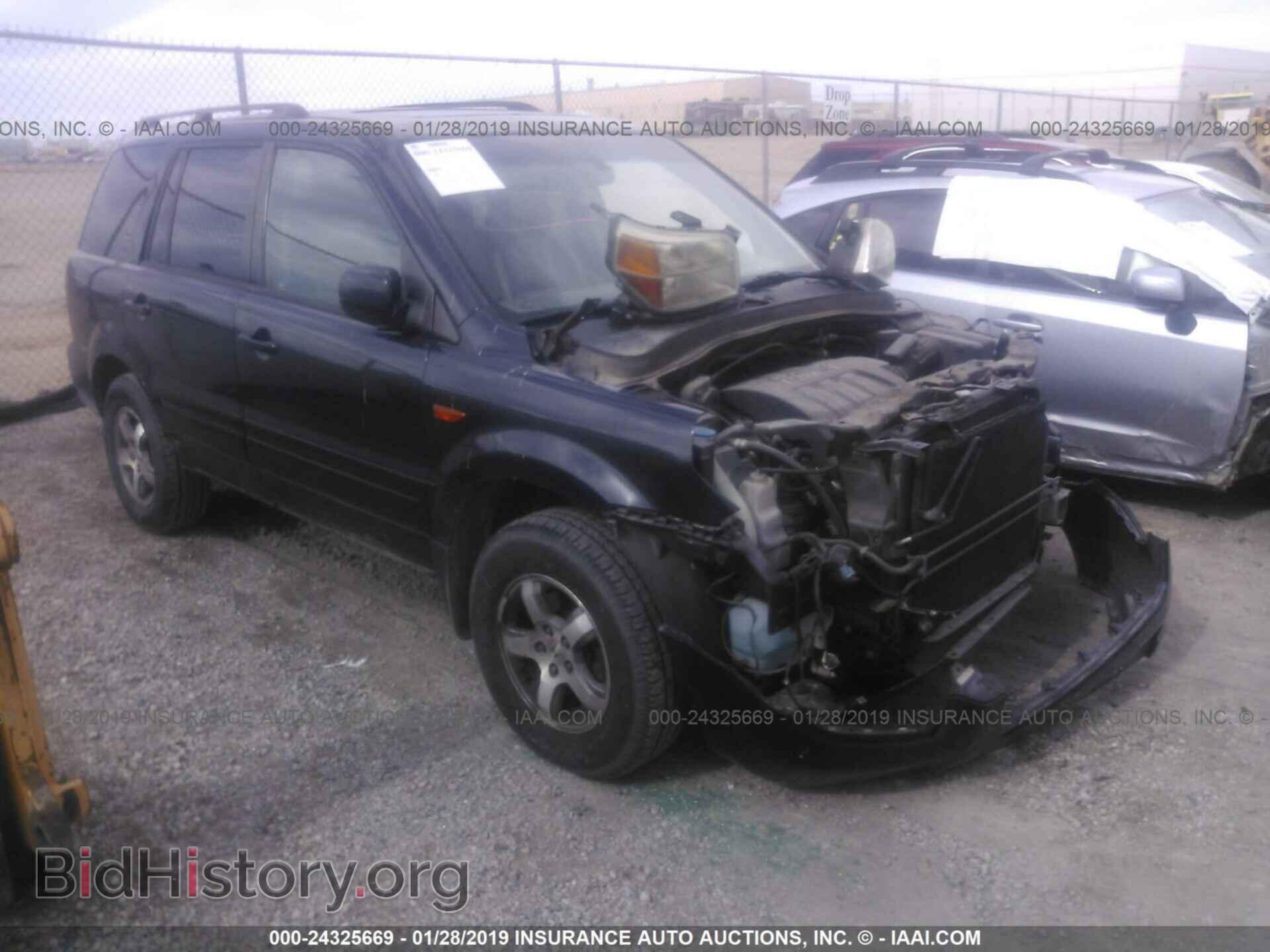 Фотография 5FNYF28536B032528 - HONDA PILOT 2006