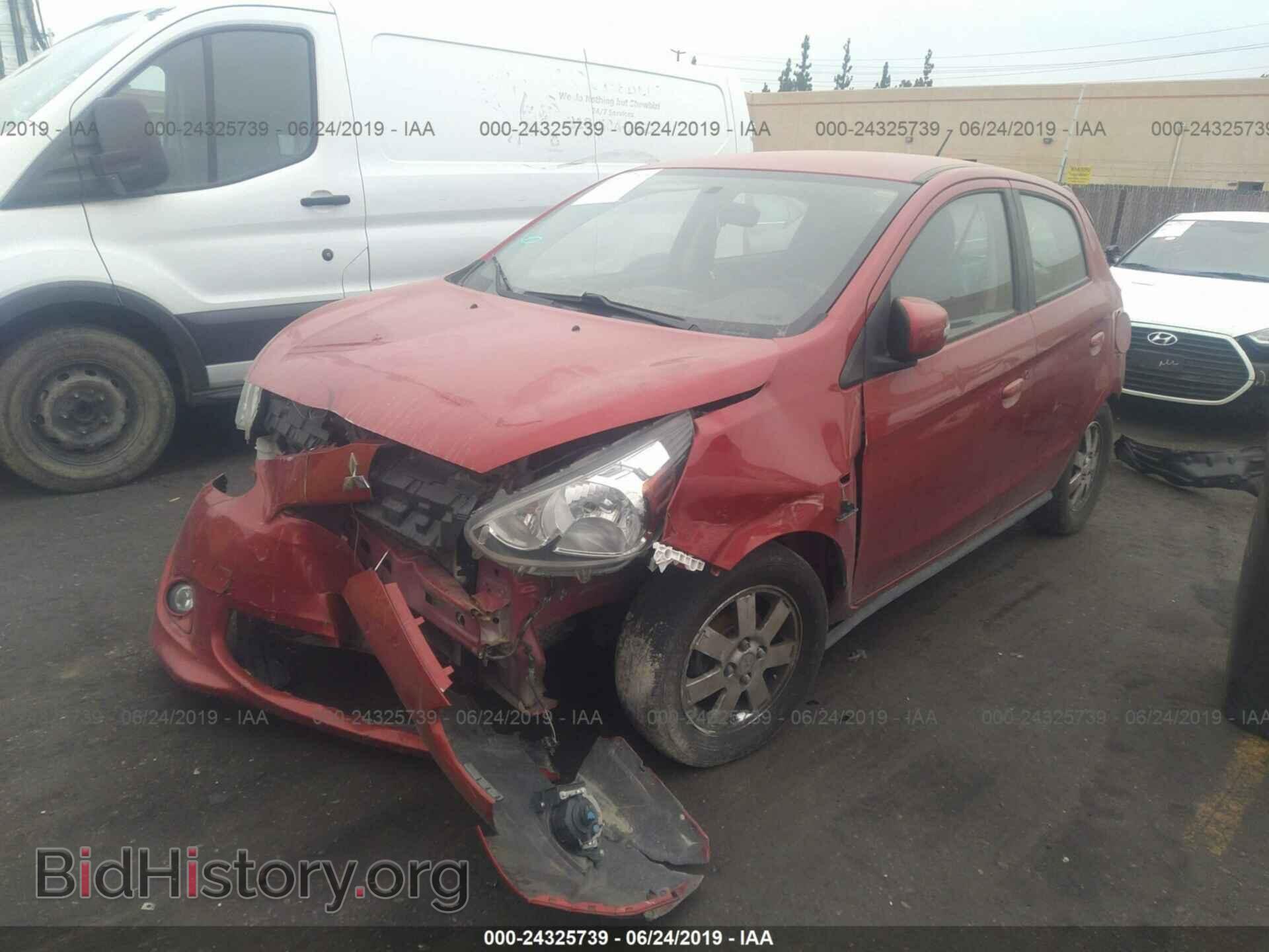 2015 MITSUBISHI MIRAGE - VIN: ML32A4HJ6FH009938 - Фото 2