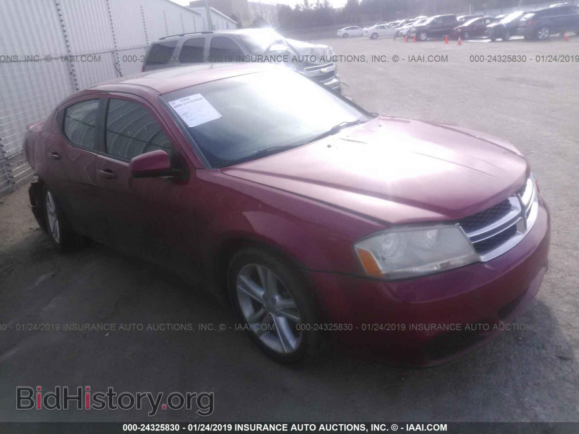 Photo 1C3CDZCB0CN183639 - DODGE AVENGER 2012