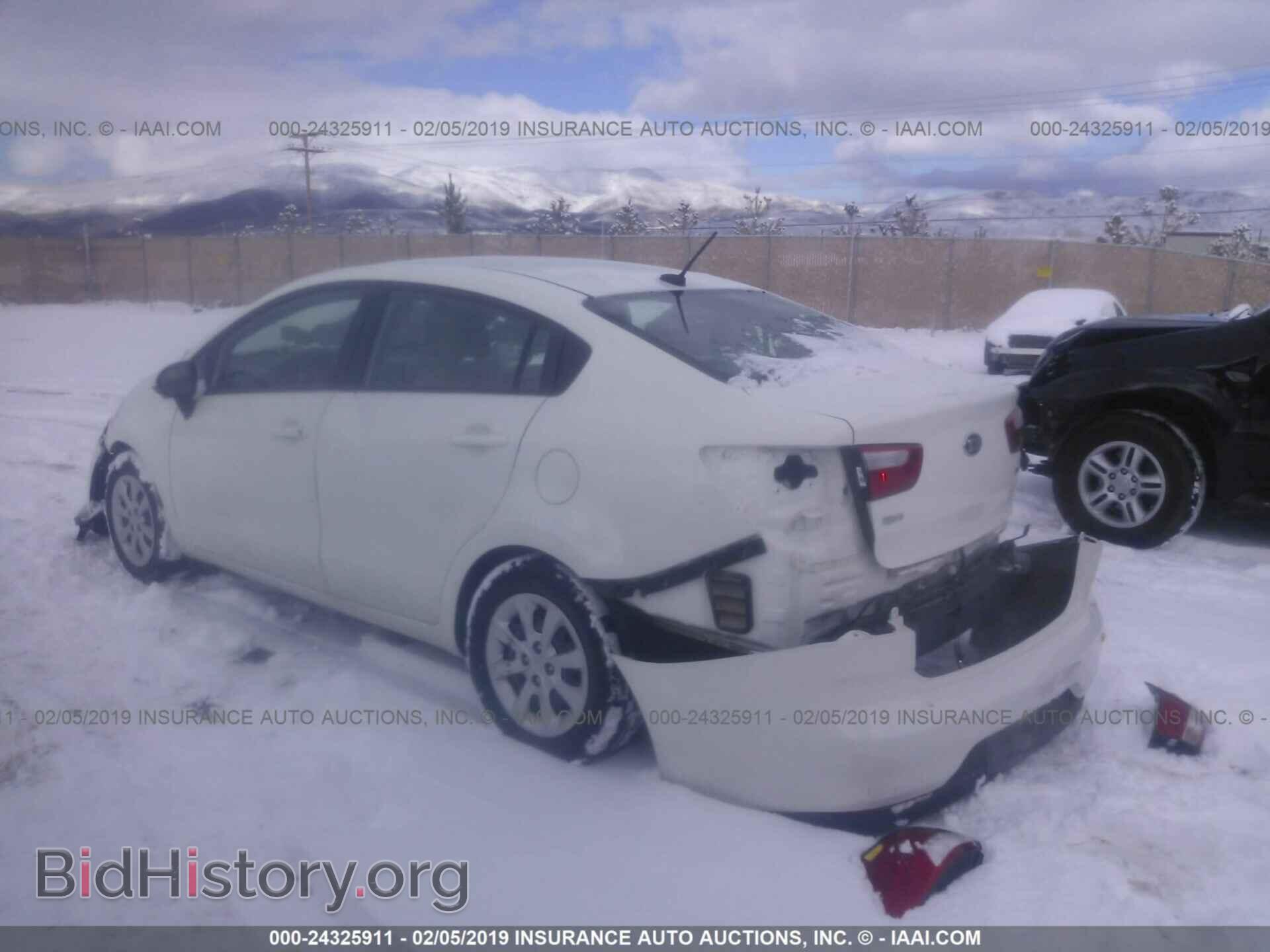 2016 KIA RIO - VIN: KNADM4A38G6562822 - Фото 3