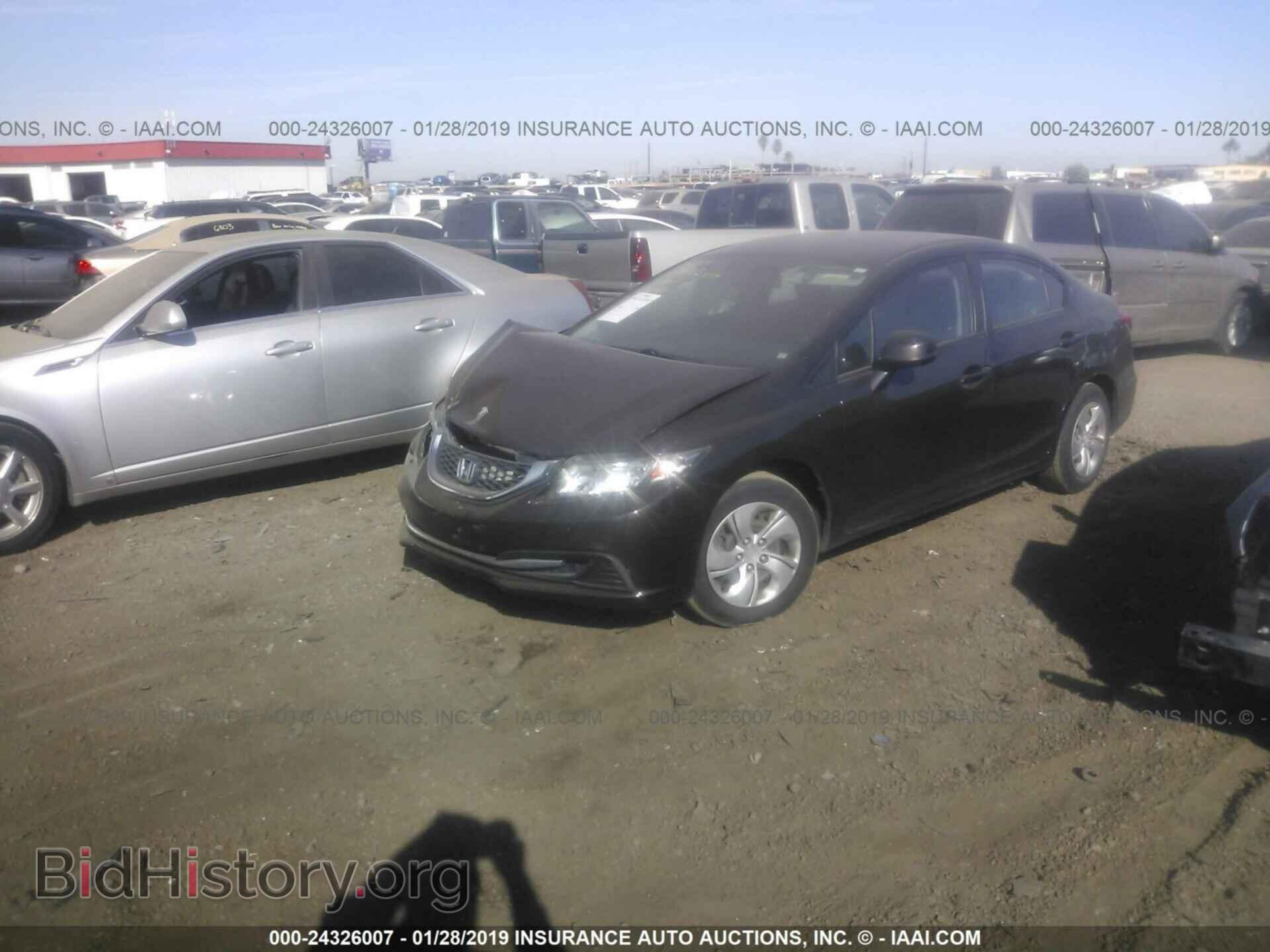 2013 HONDA CIVIC - VIN: 2HGFB2F53DH551531 - Фото 2