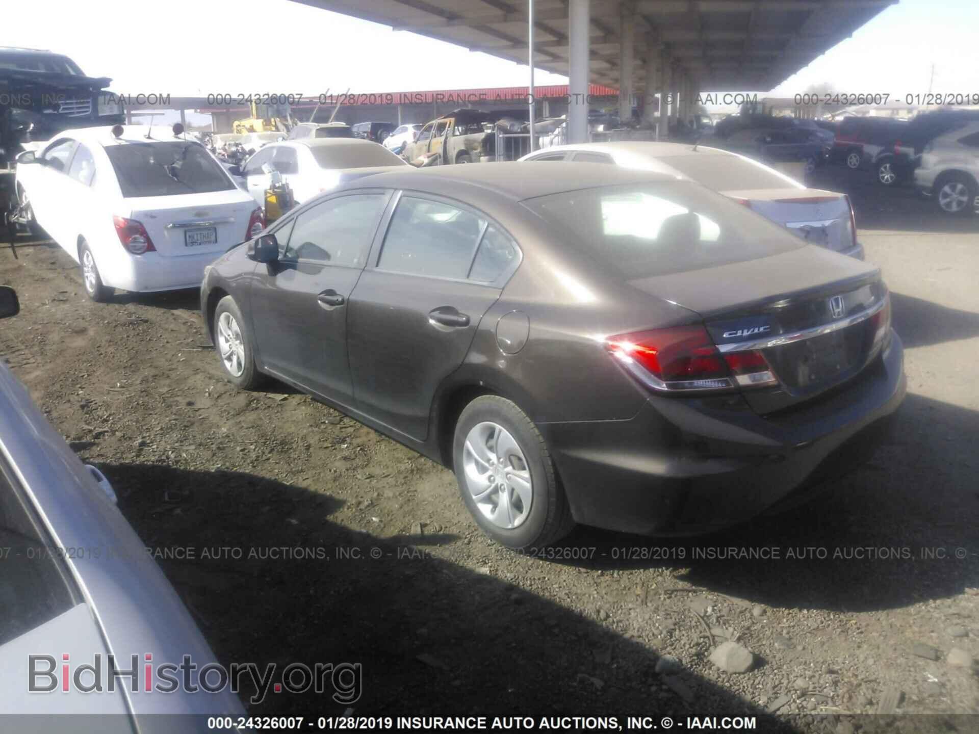 2013 HONDA CIVIC - VIN: 2HGFB2F53DH551531 - Фото 3