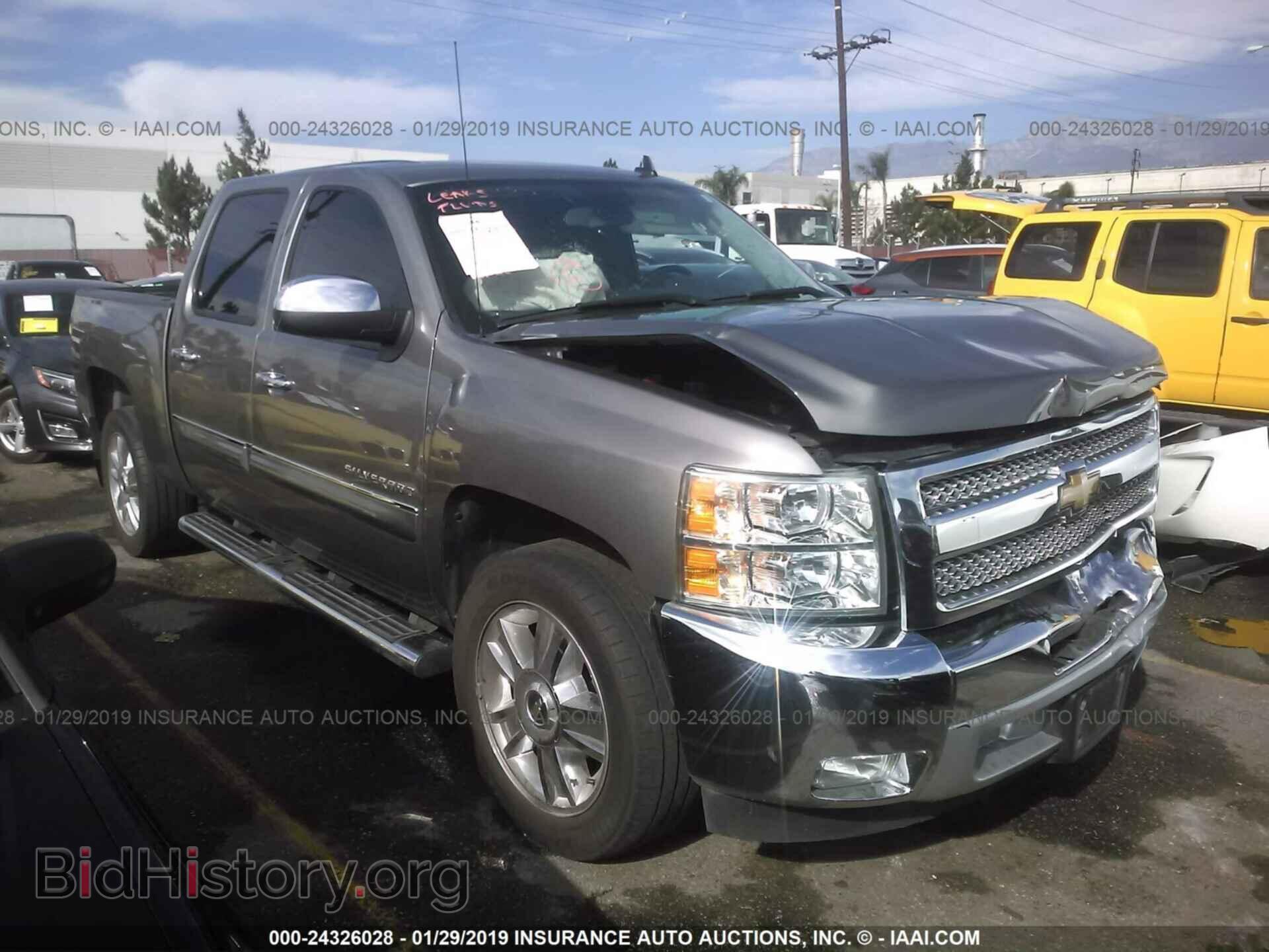 Фотография 3GCPCSE07CG303576 - CHEVROLET SILVERADO 2012