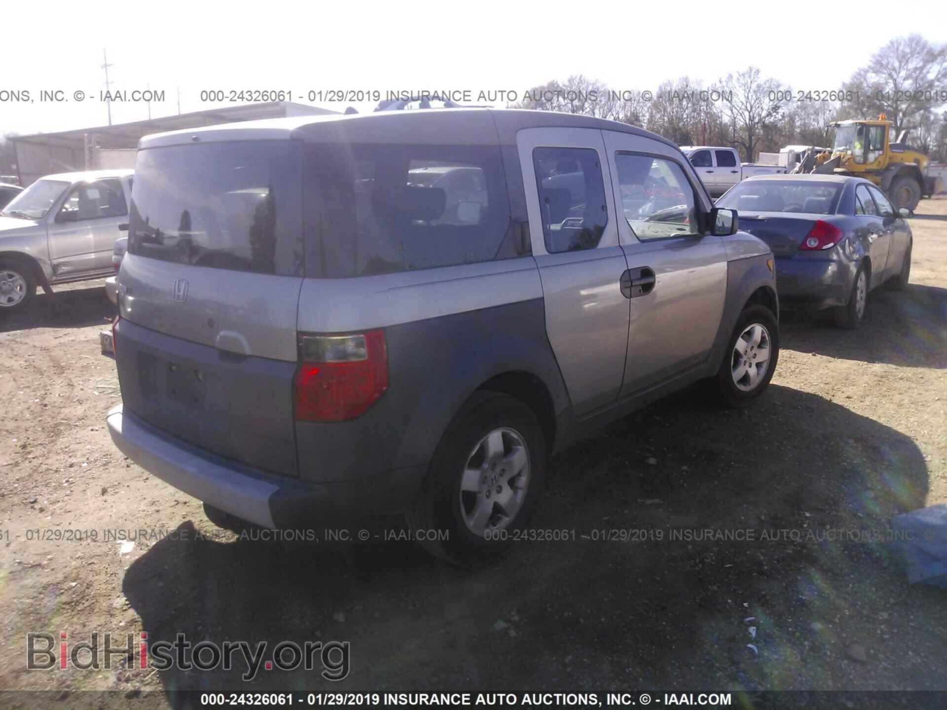 2003 HONDA ELEMENT - VIN: 5J6YH18503L017251 - Фото 4
