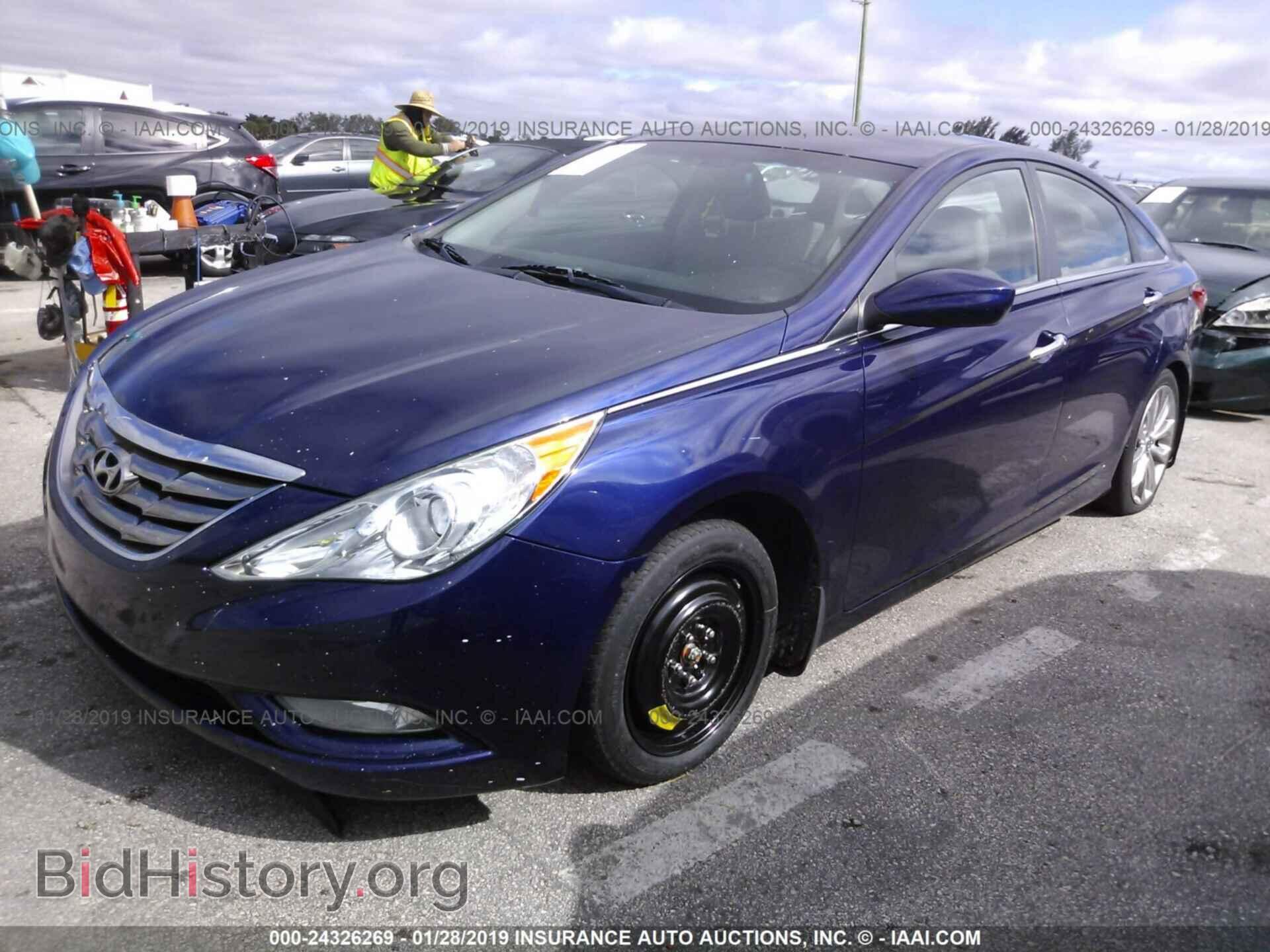 2012 HYUNDAI SONATA - VIN: 5NPEC4AC4CH474988 - Фото 2