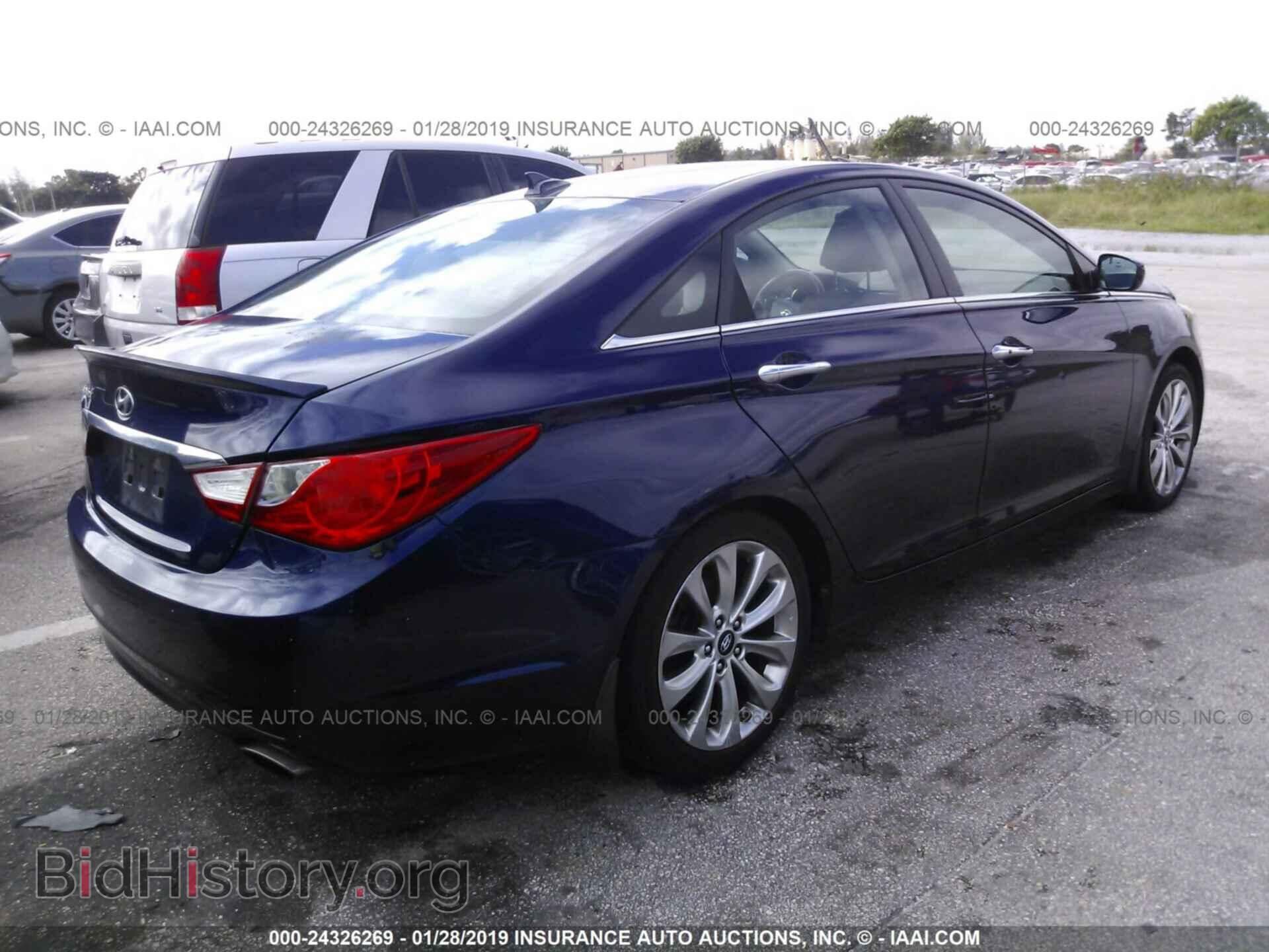 2012 HYUNDAI SONATA - VIN: 5NPEC4AC4CH474988 - Фото 4