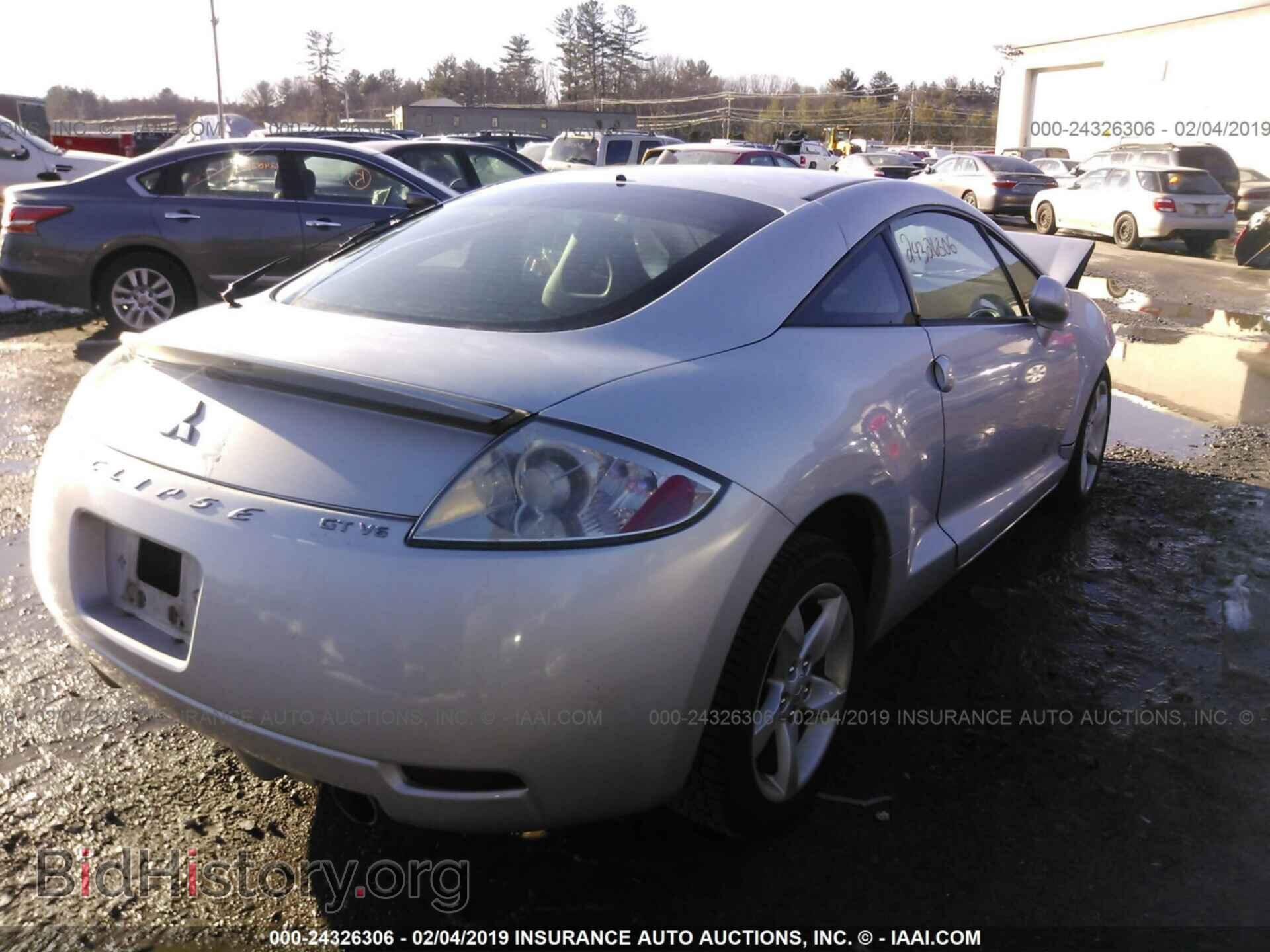 2006 MITSUBISHI ECLIPSE - VIN: 4A3AK34T26E001597 - Фото 4