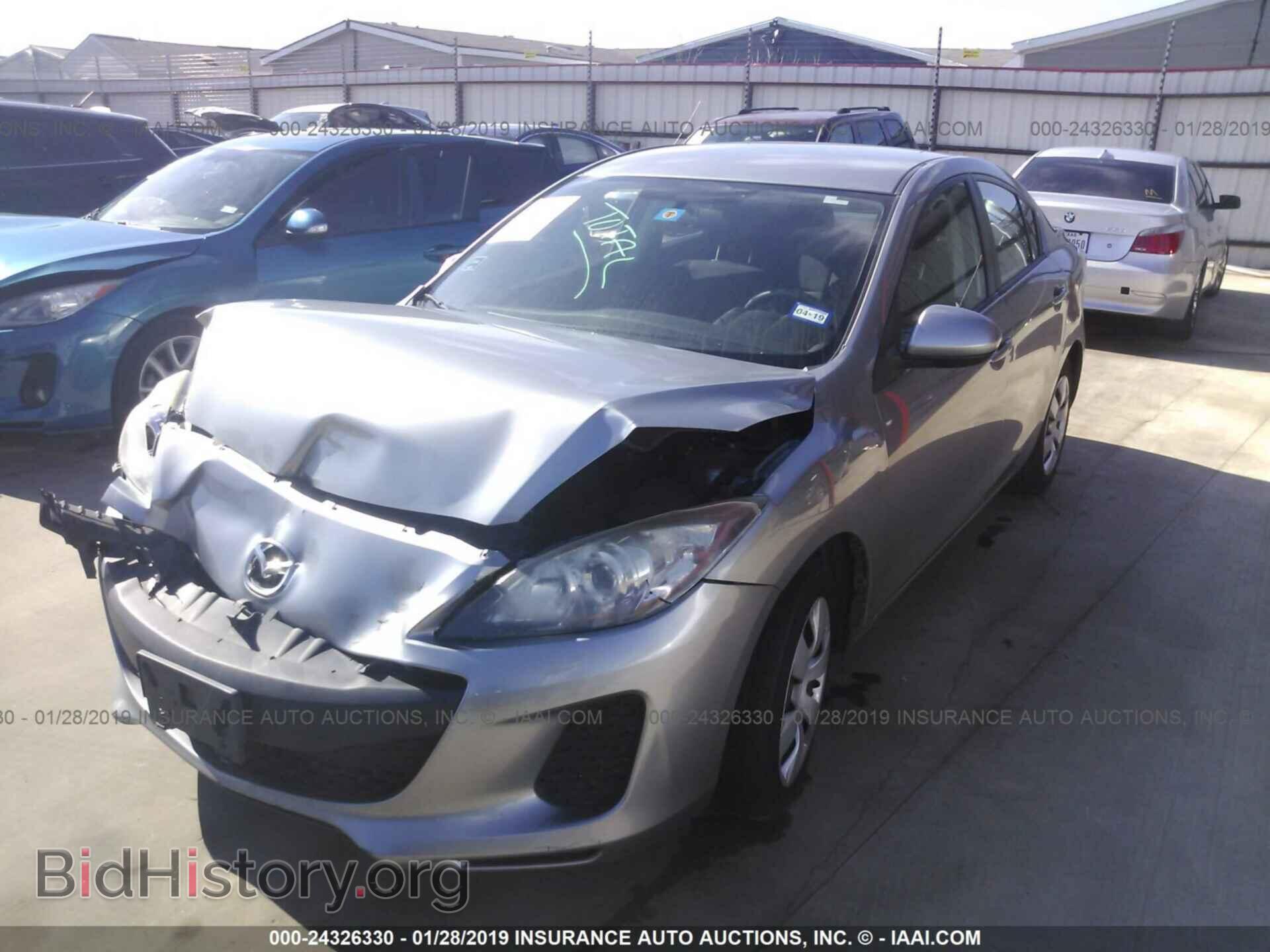 2012 MAZDA 3 - VIN: JM1BL1UF7C1596033 - Фото 2