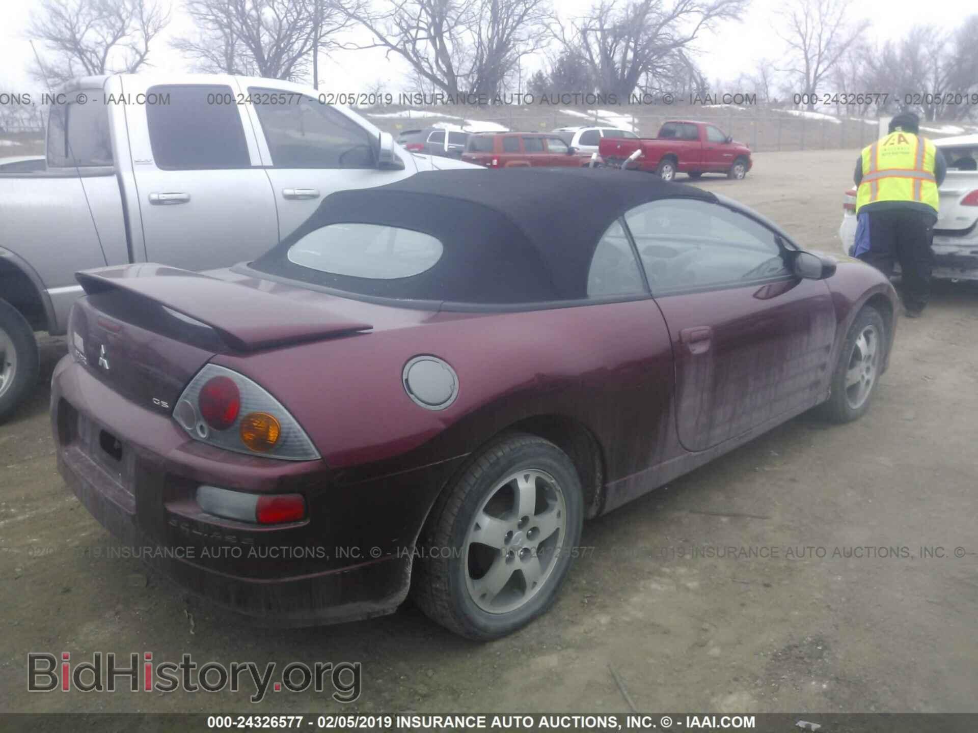 2003 MITSUBISHI ECLIPSE - VIN: 4A3AE45G63E040056 - Фото 4