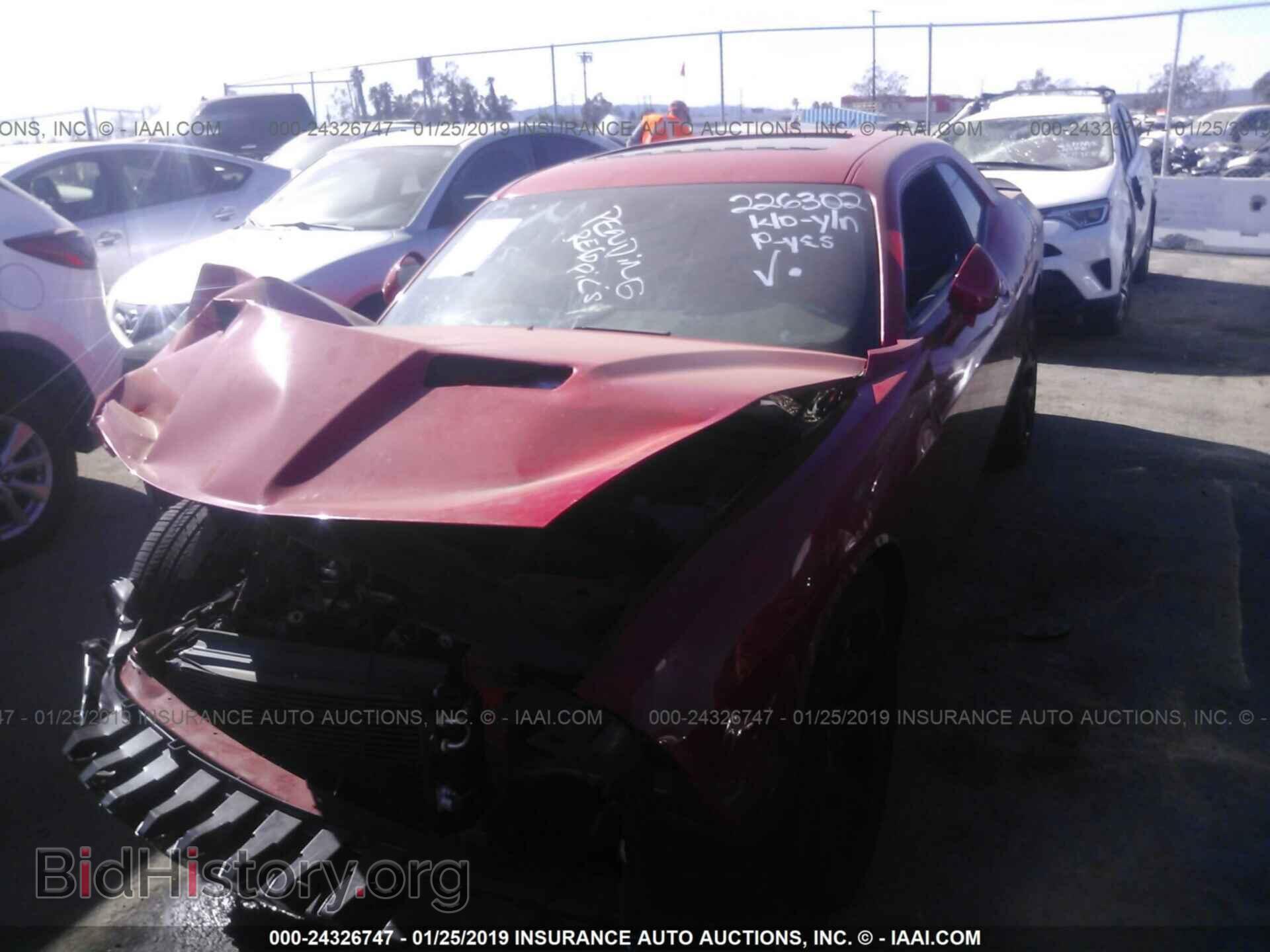 2016 DODGE CHALLENGER - VIN: 2C3CDZBT5GH226302 - Фото 2