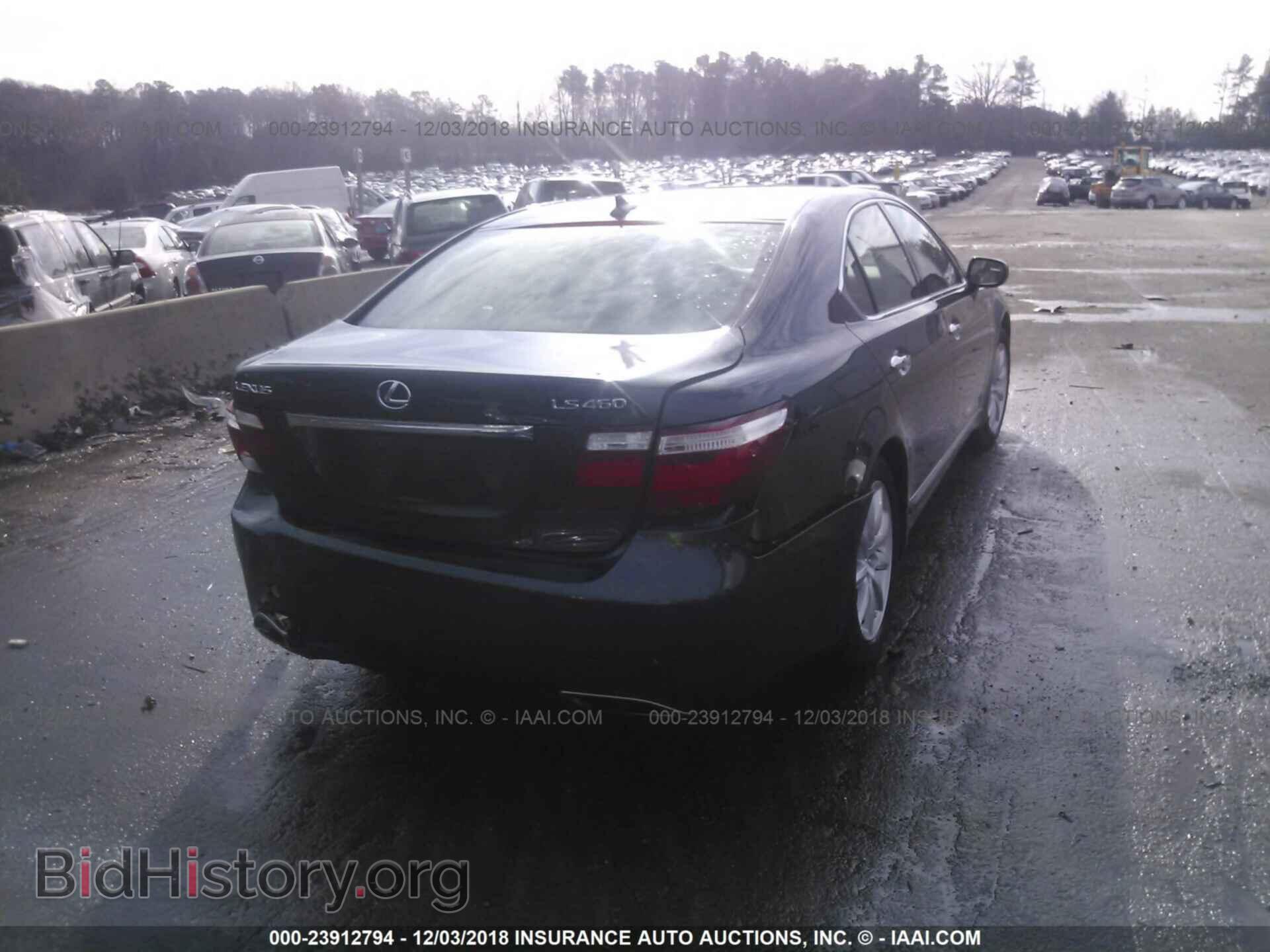2007 LEXUS LS - VIN: JTHBL46F575045207 - Photo 4