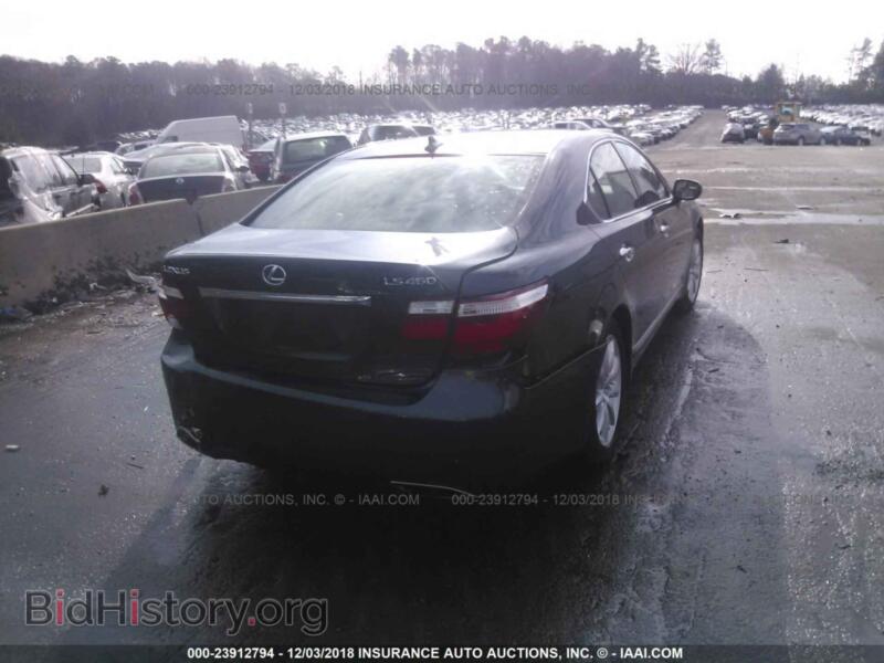 2007 Lexus LS (VIN JTHBL46F575045207) — фото 4 из 10