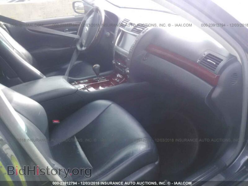 2007 Lexus LS (VIN JTHBL46F575045207) — фото 5 из 10