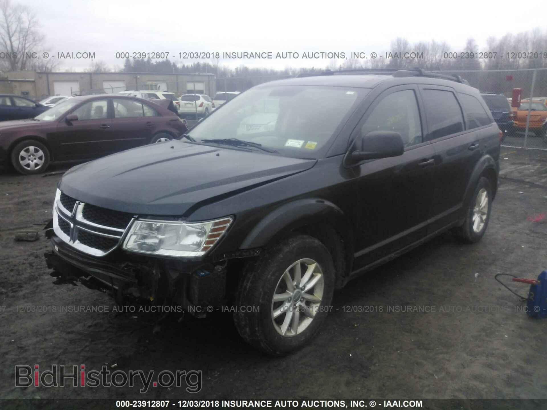 2013 DODGE JOURNEY - VIN: 3C4PDCCG2DT587095 - Фото 2