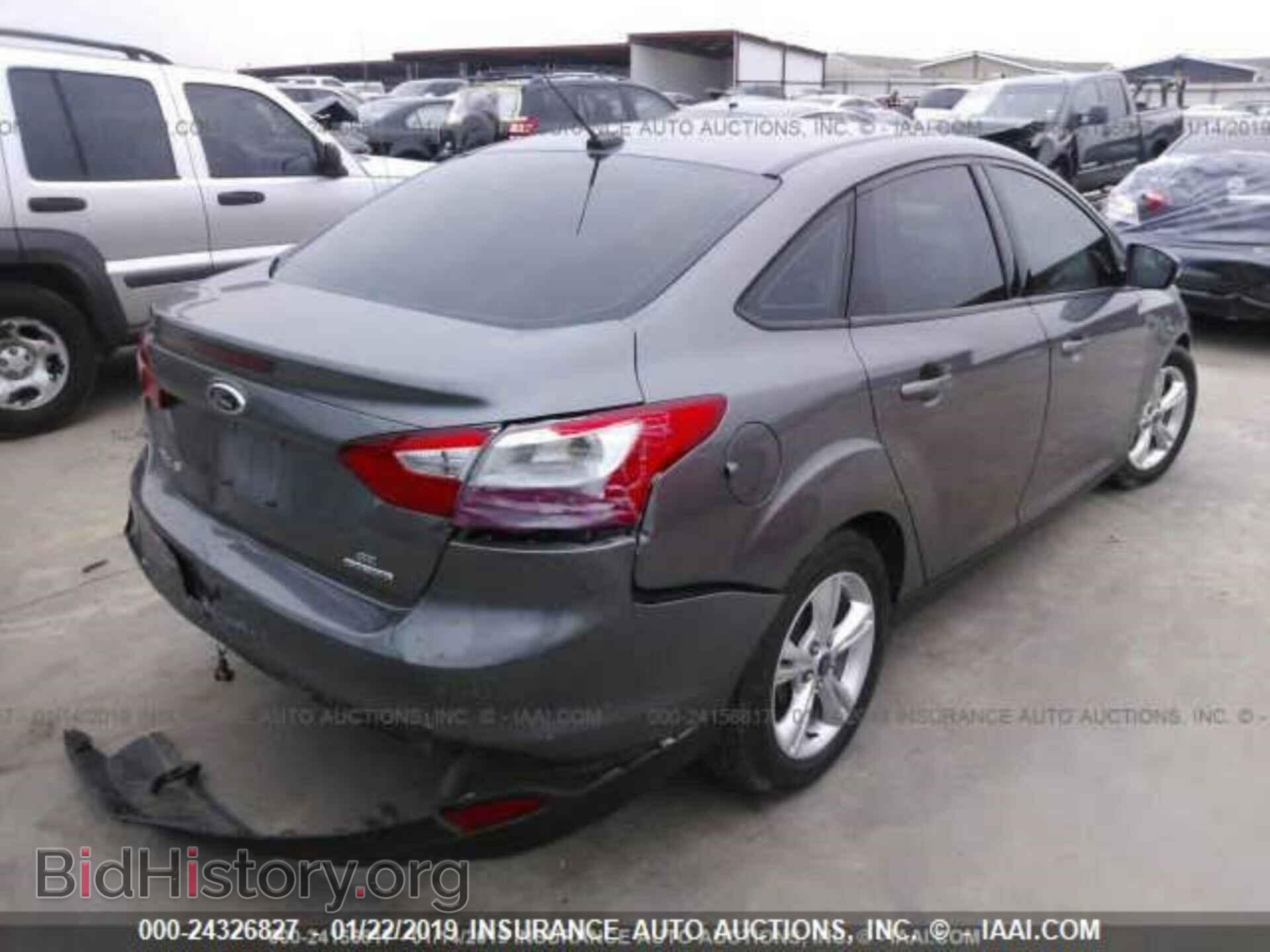 2014 FORD FOCUS - VIN: 1FADP3F25EL155467 - Фото 3