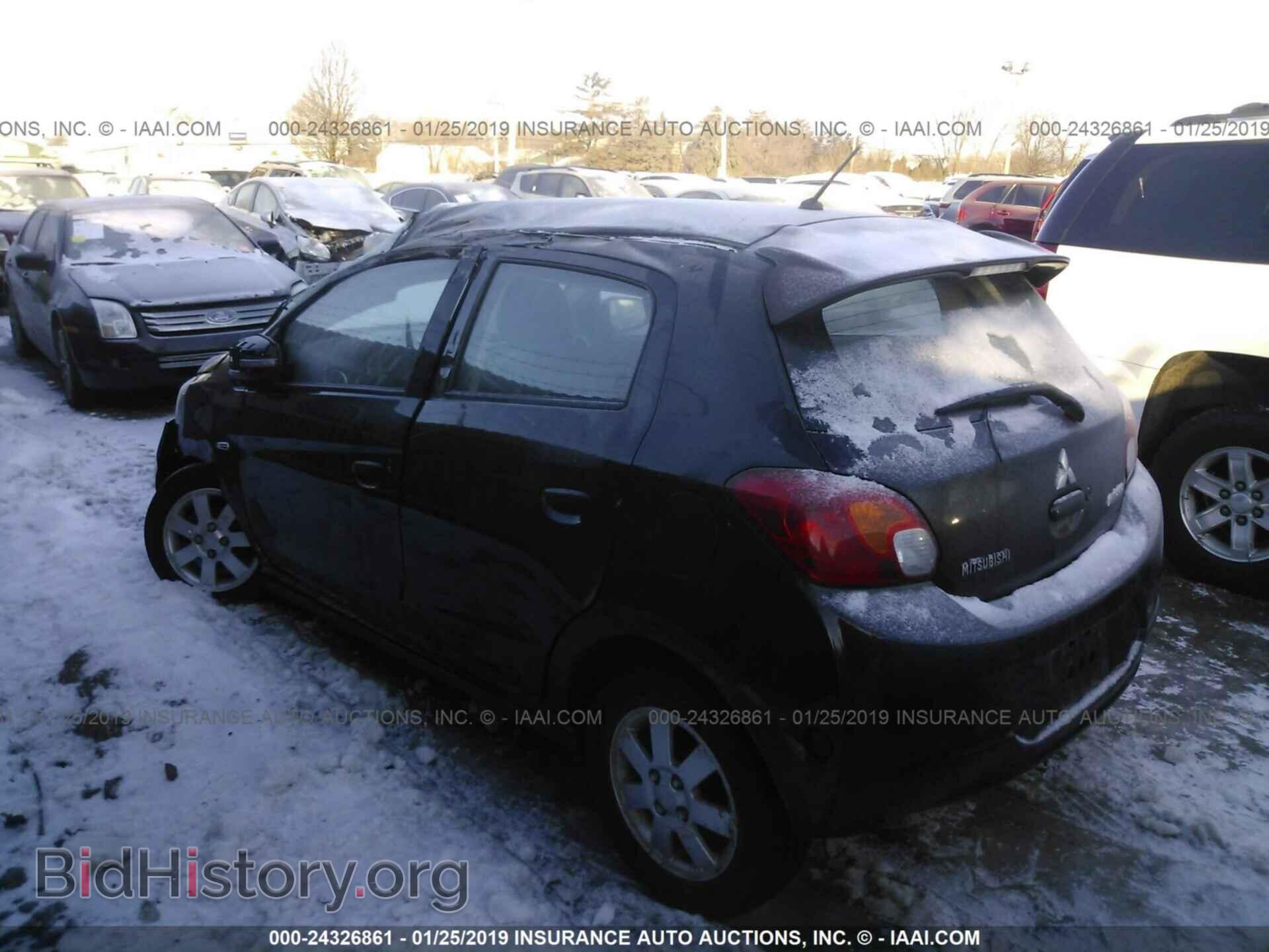 2015 MITSUBISHI MIRAGE - VIN: ML32A4HJ1FH039784 - Фото 3