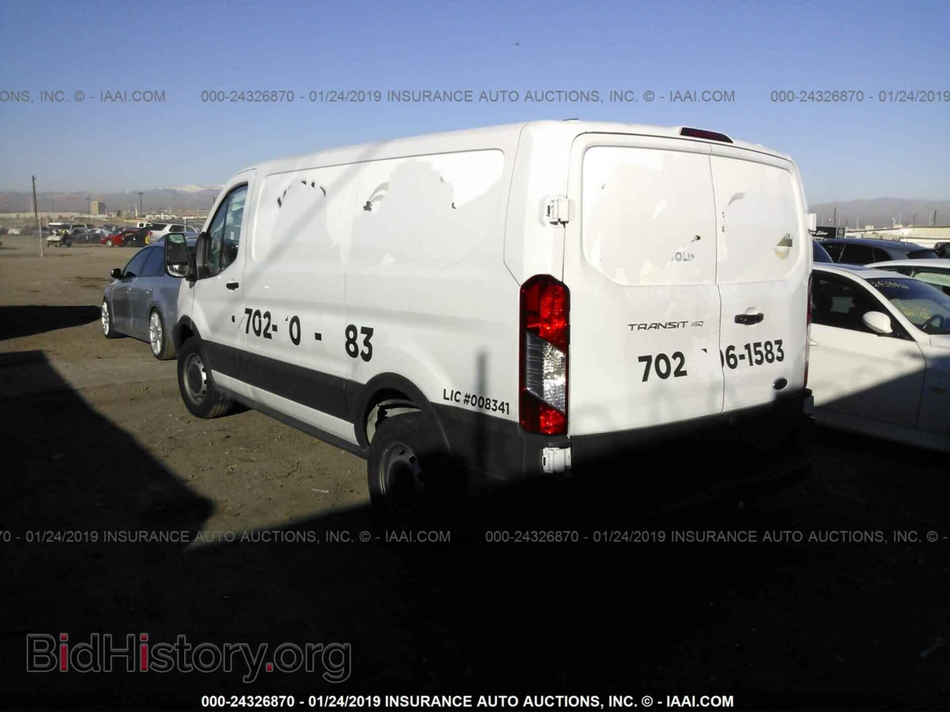 2018 FORD TRANSIT - VIN: 1FTYE1ZM4JKB50926 - Фото 3