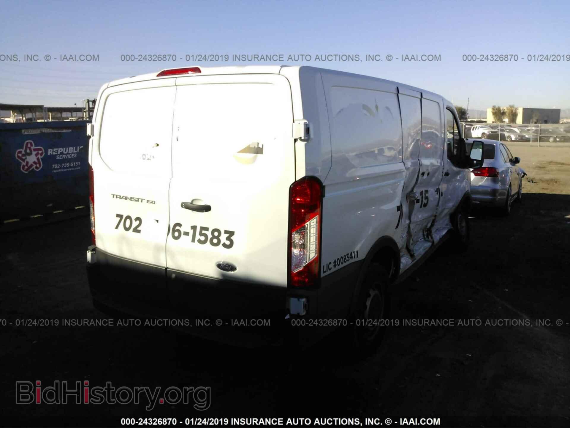 2018 FORD TRANSIT - VIN: 1FTYE1ZM4JKB50926 - Фото 4