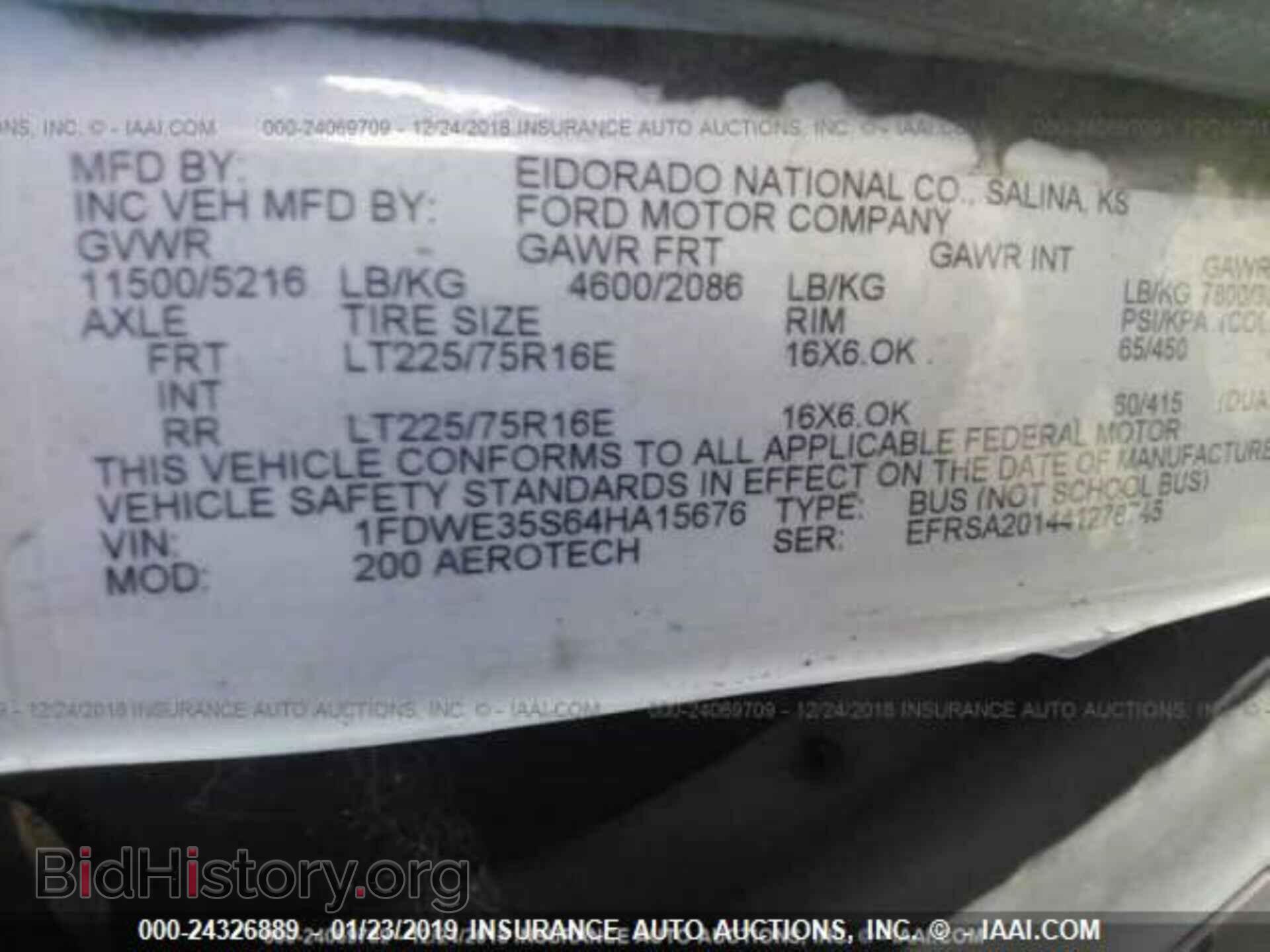 2004 FORD ECONOLINE - VIN: 1FDWE35S64HA15676 - Photo 9