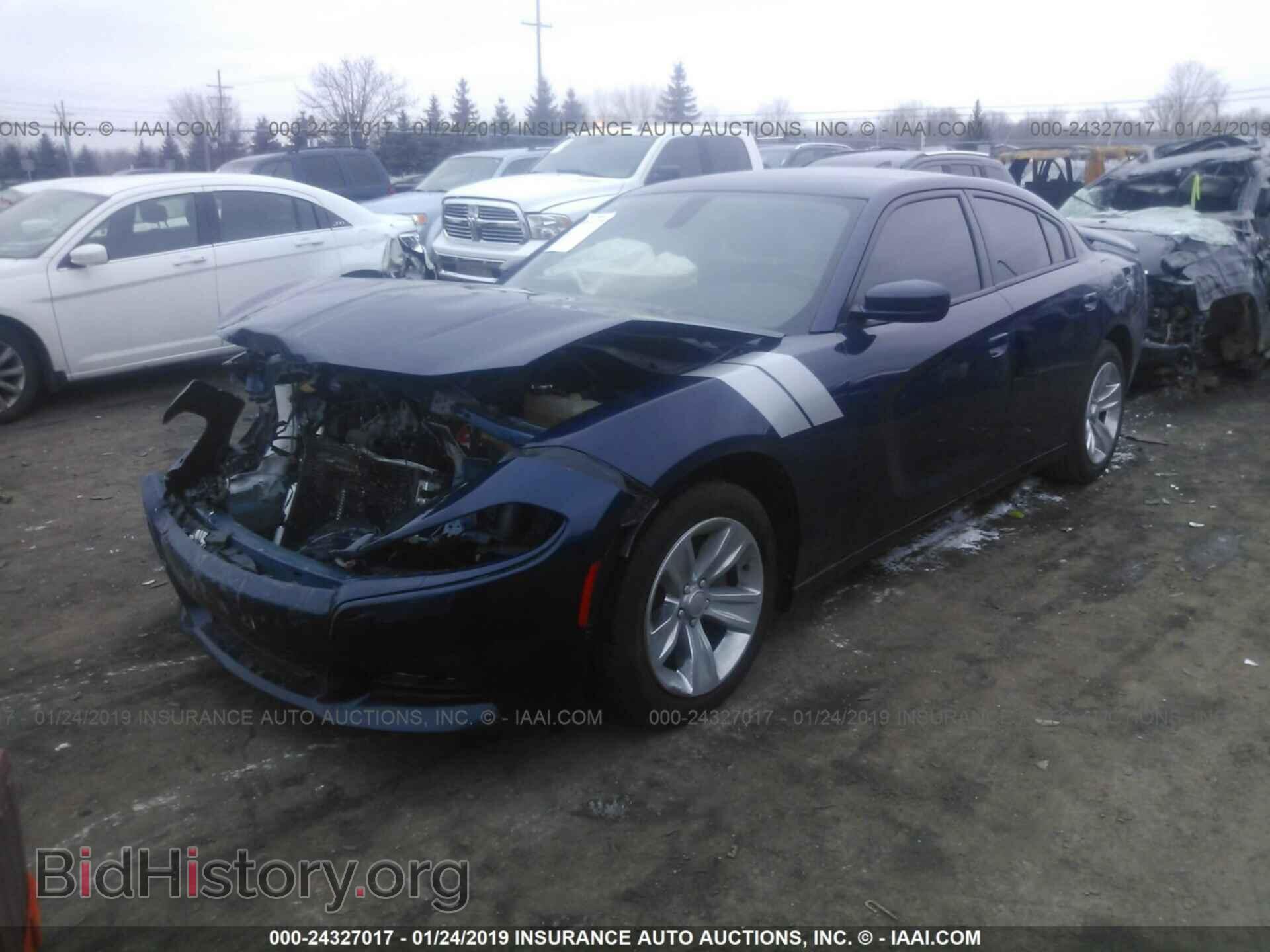 2015 DODGE CHARGER - VIN: 2C3CDXHG4FH824605 - Фото 2
