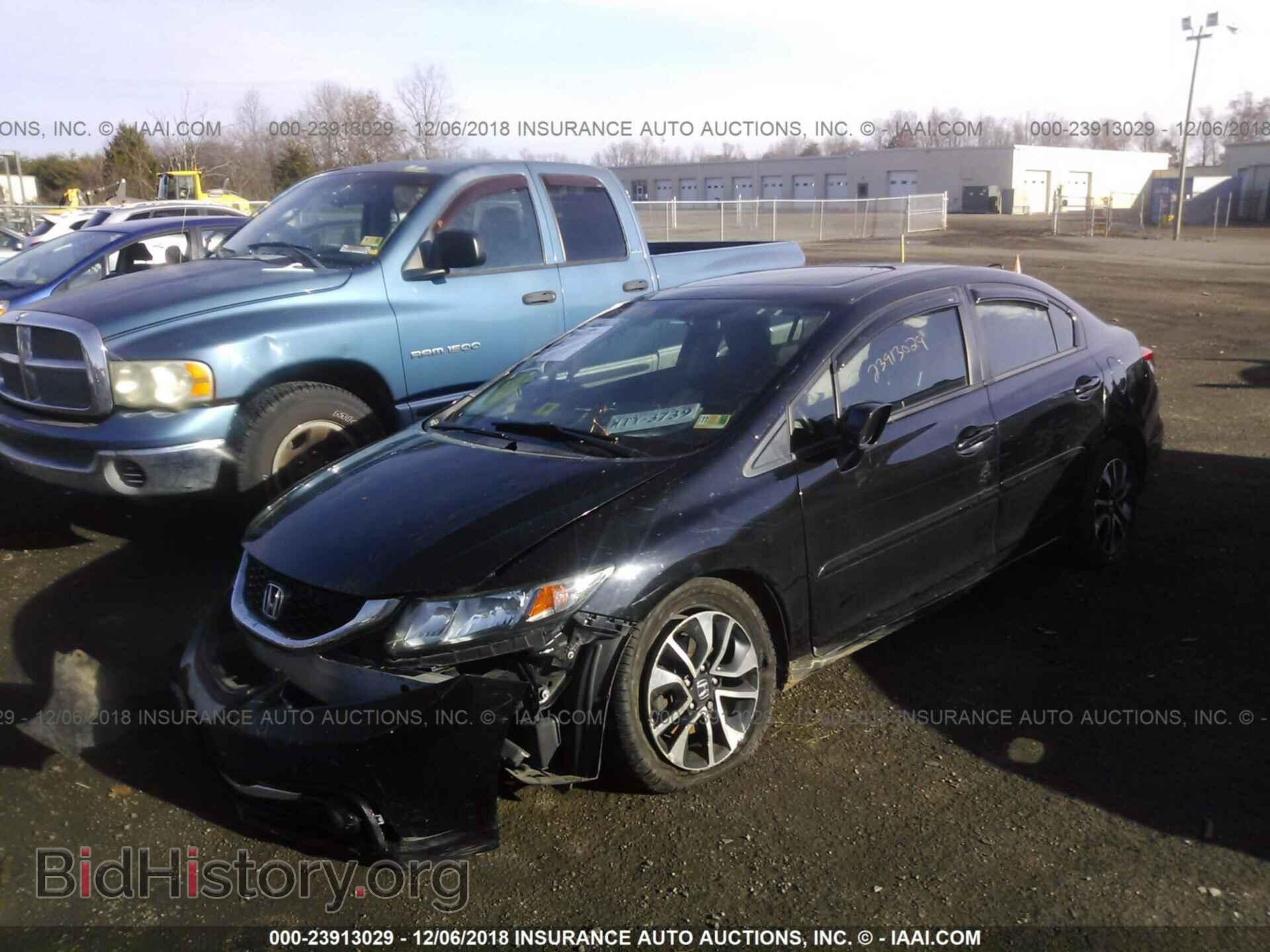 2013 HONDA CIVIC - VIN: 19XFB2F98DE046551 - Фото 2