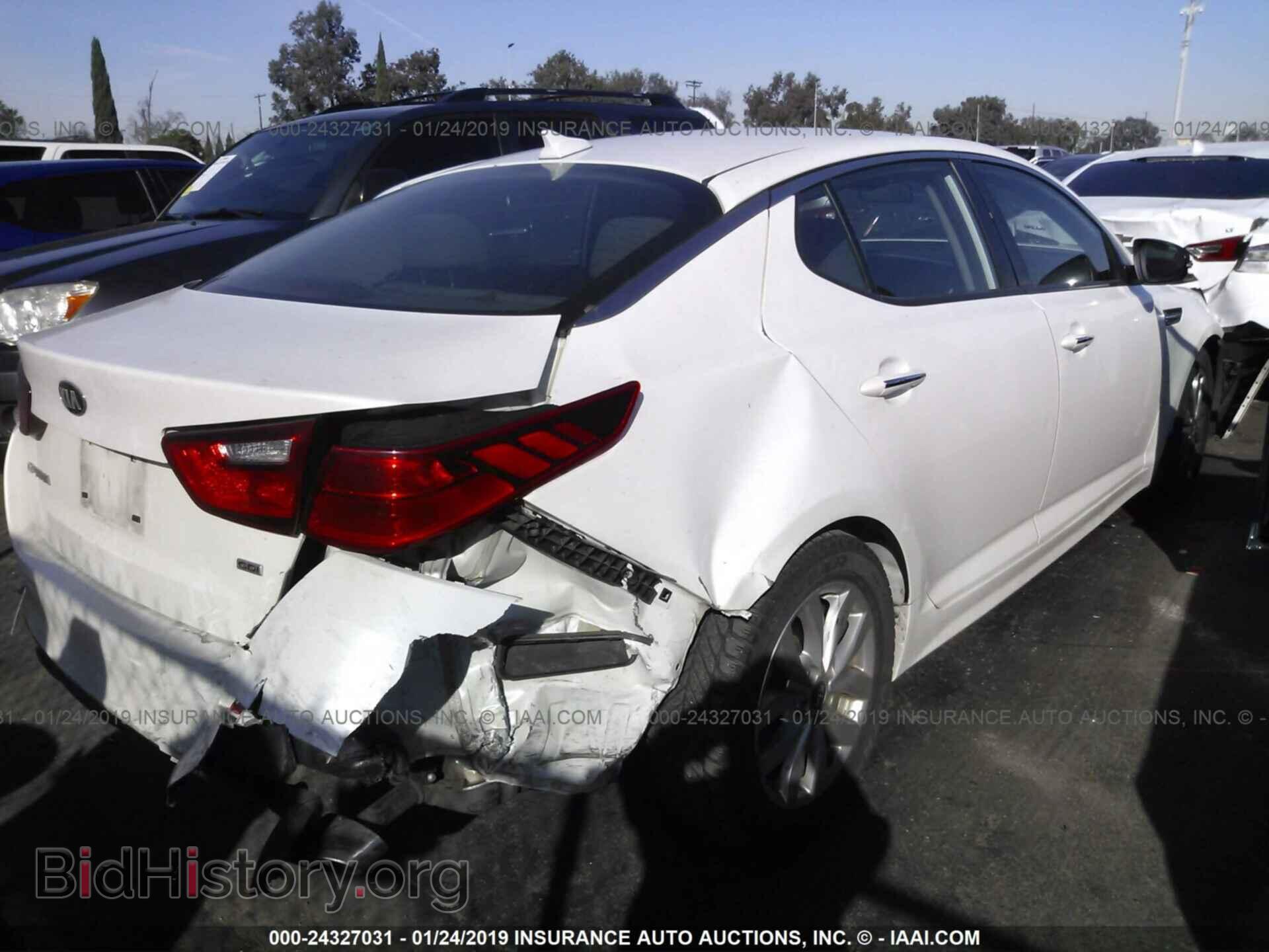 2015 KIA OPTIMA - VIN: KNAGM4A79F5637192 - Фото 4