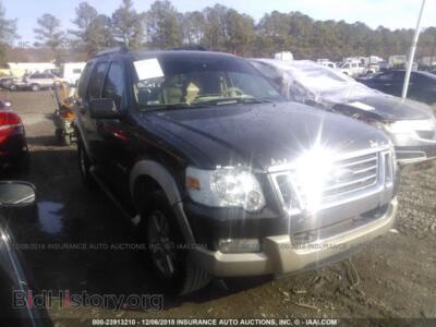 2006 Ford EXPLORER, black — VIN 1FMEU74E96ZA23947, IAAI