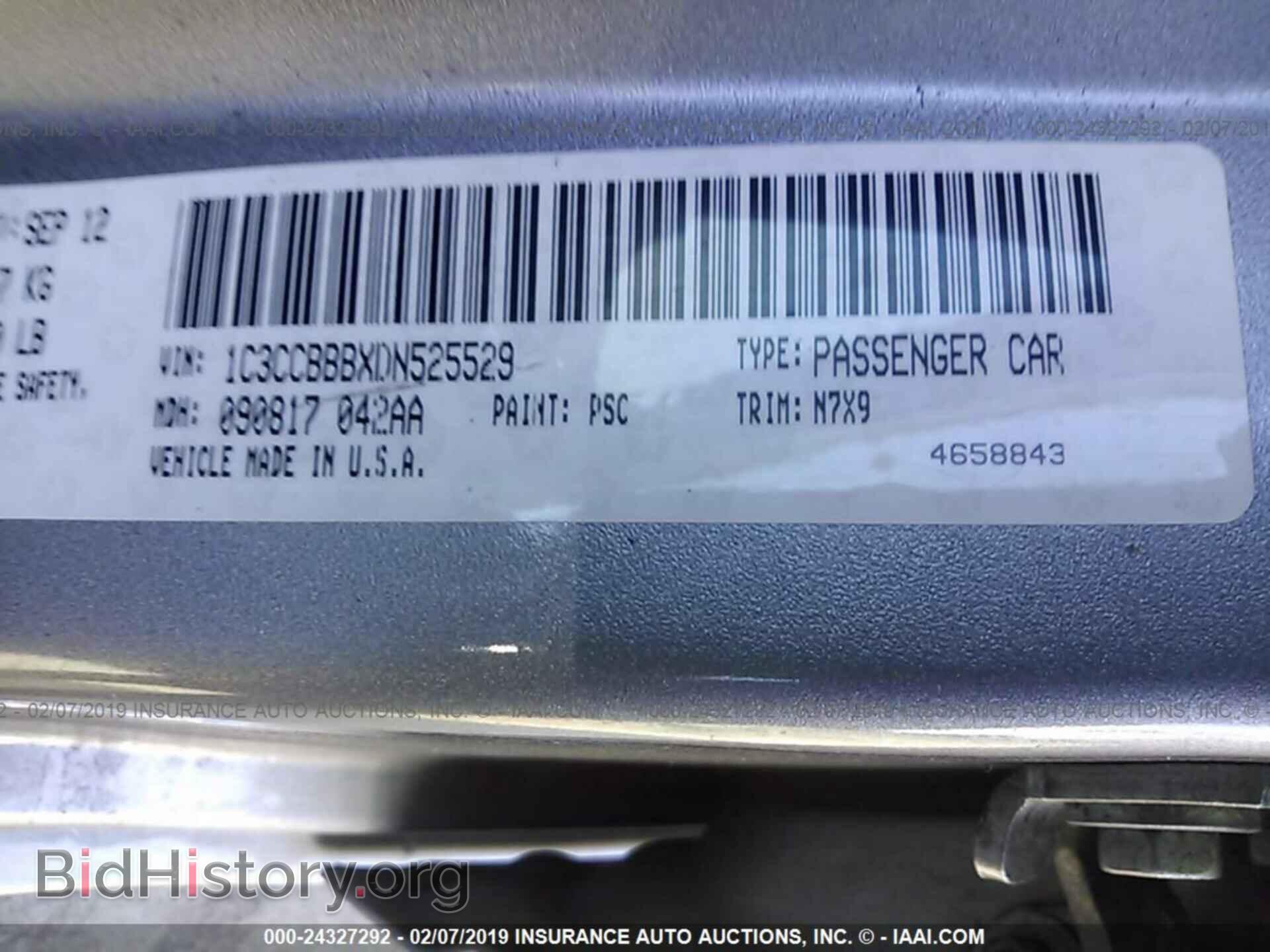 2013 CHRYSLER 200 - VIN: 1C3CCBBBXDN525529 - Photo 9