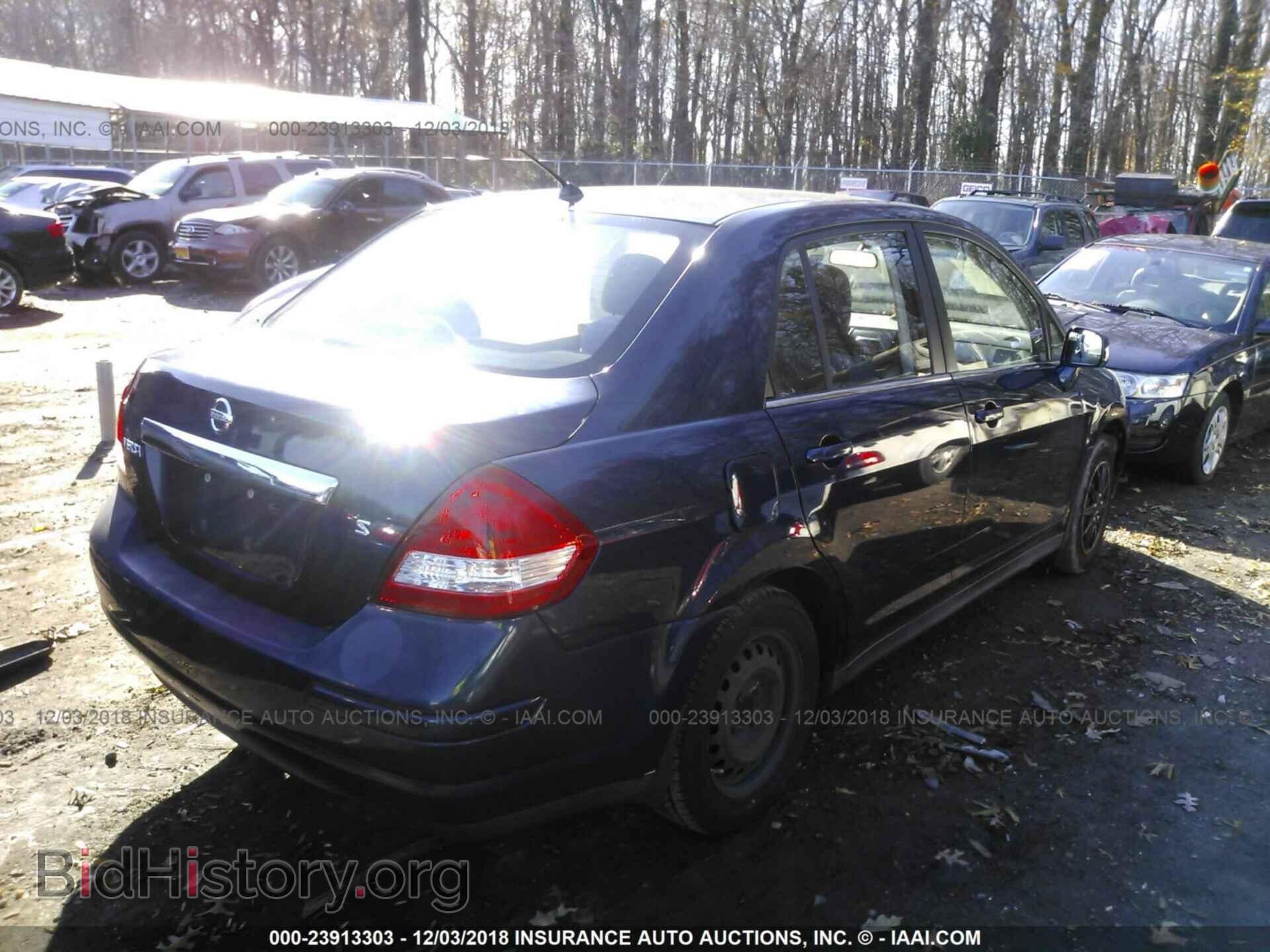 2007 NISSAN VERSA - VIN: 3N1BC11E07L398942 - Фото 4