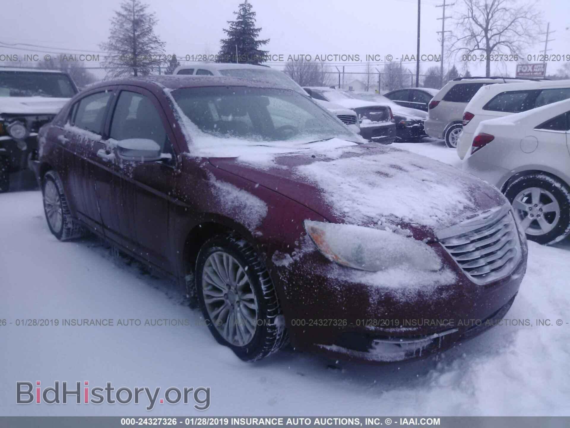 Фотография 1C3BC2FB7BN600223 - CHRYSLER 200 2011