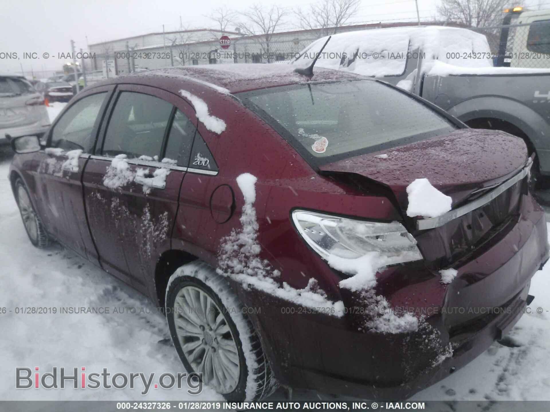 2011 CHRYSLER 200 - VIN: 1C3BC2FB7BN600223 - Фото 3