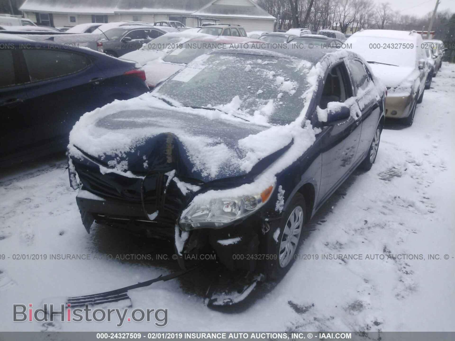 2012 TOYOTA COROLLA - VIN: 2T1BU4EE9CC905341 - Фото 2