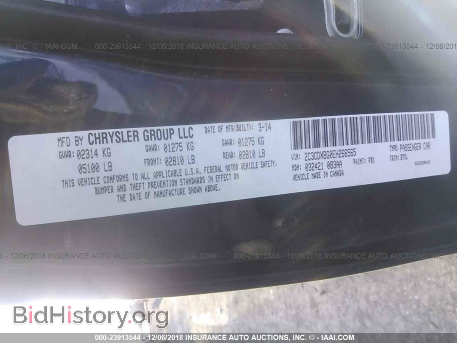 2014 DODGE CHARGER - VIN: 2C3CDXBG0EH266565 - Photo 9