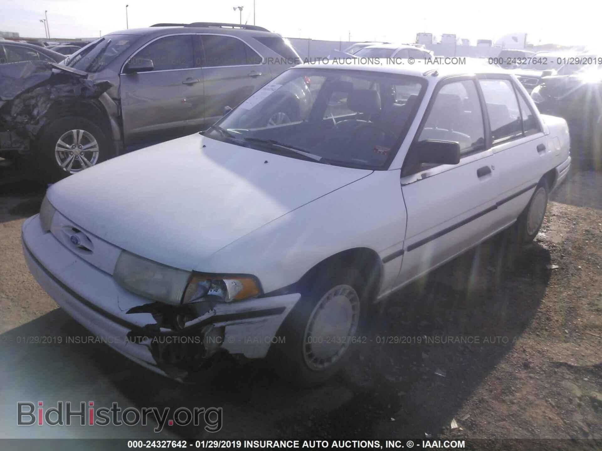 1993 FORD ESCORT - VIN: 3FAPP13J2PR149885 - Фото 2